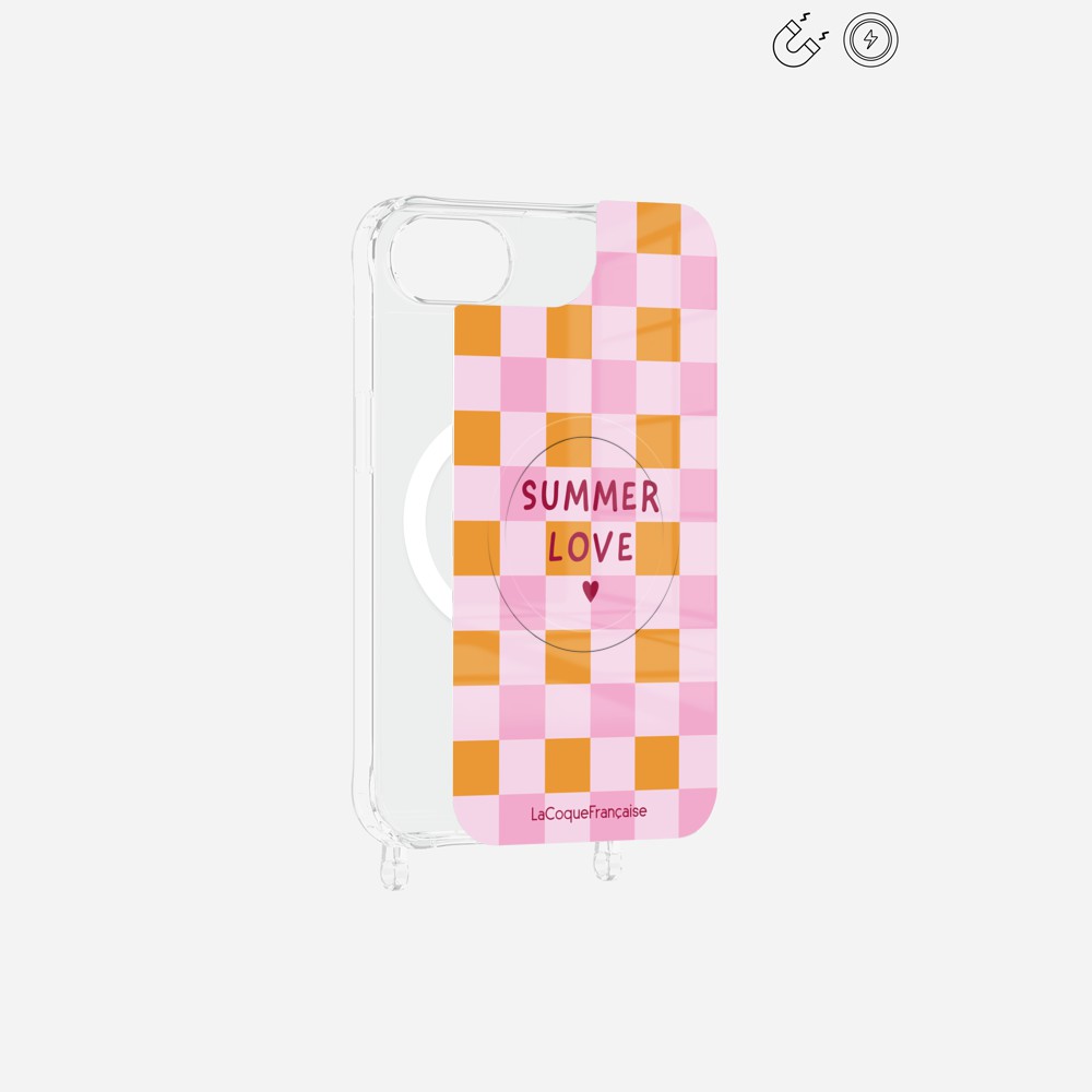 Printed Magnetic Plate Summer Love Pink