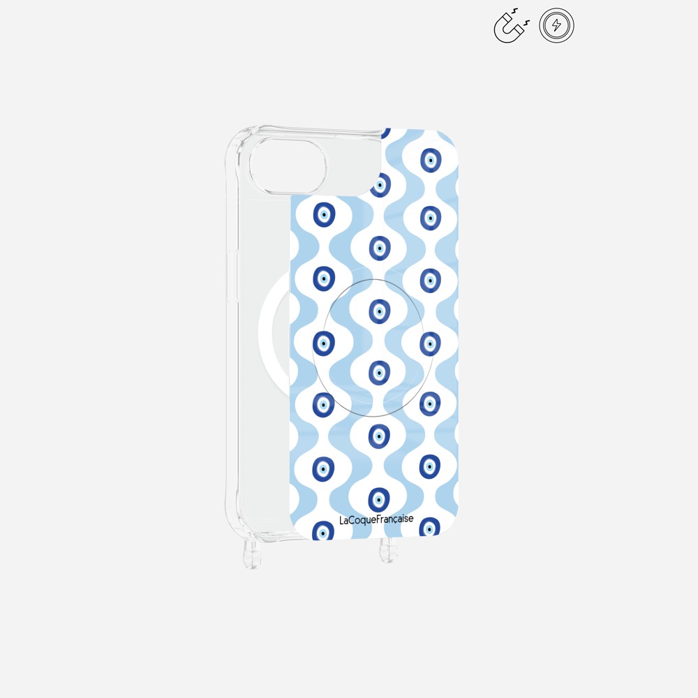 Printed Blue Waves Magnetic Plate