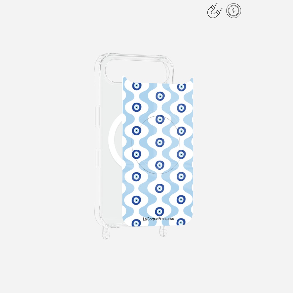 Printed Blue Waves Magnetic Plate