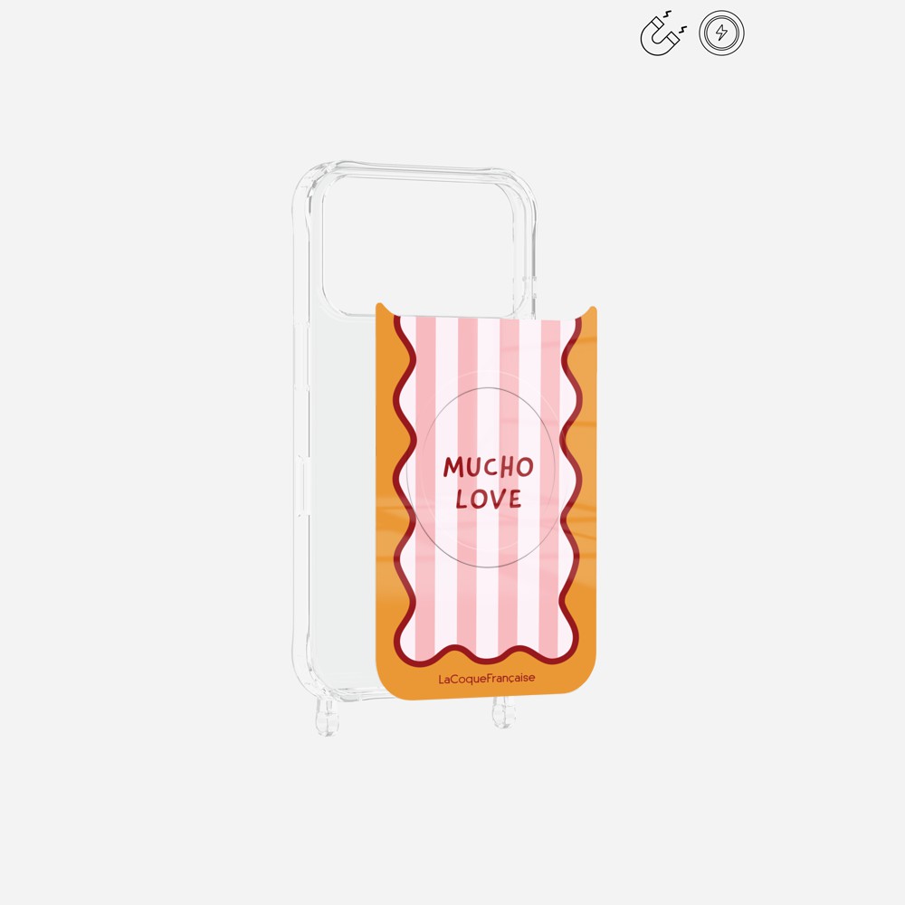 Plaque Magnetique Imprimee Mucho Love