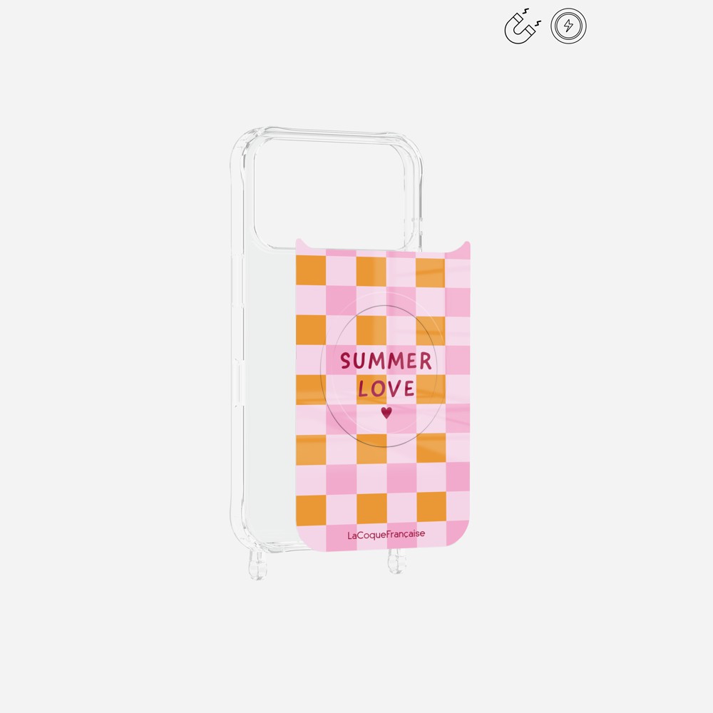 Plaque Magnetique Imprimee Summer Love Rose