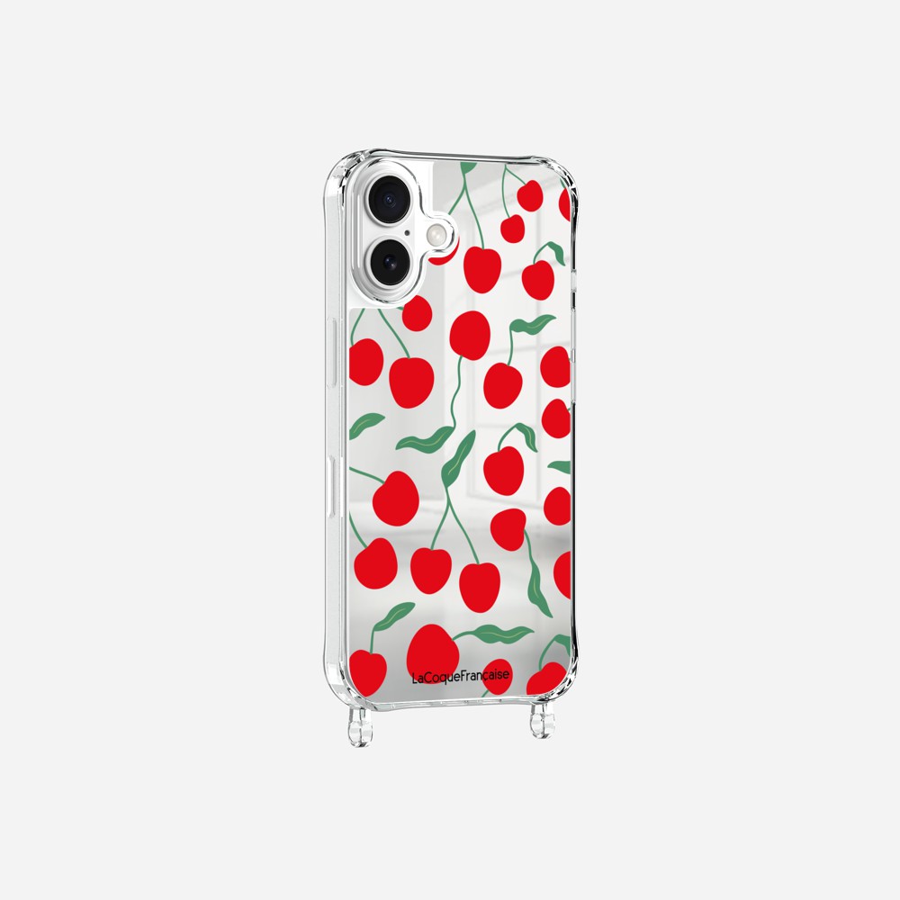 Coque Anneaux Miroir Imprimee Cherry Cherie