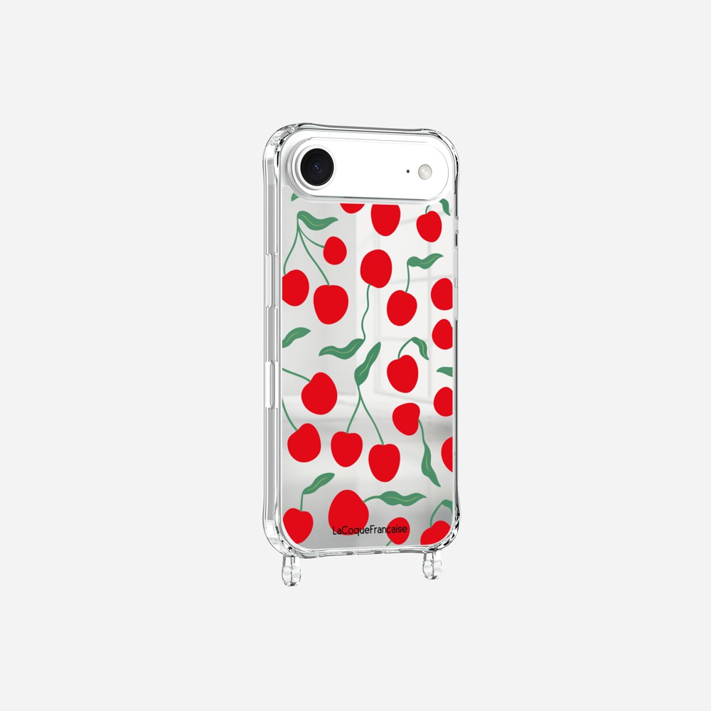 Cherry Cherie Printed Ring Mirror Case