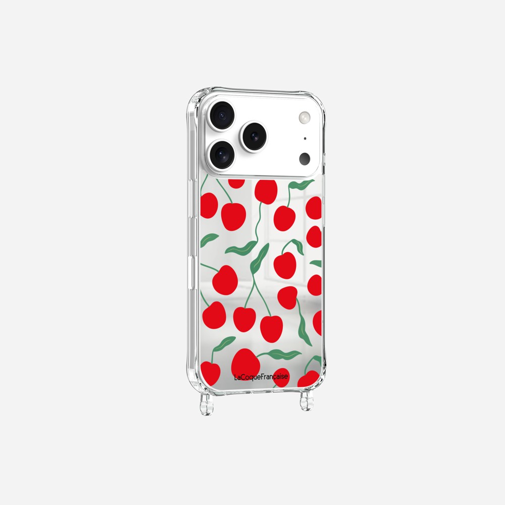 Coque Anneaux Miroir Imprimee Cherry Cherie