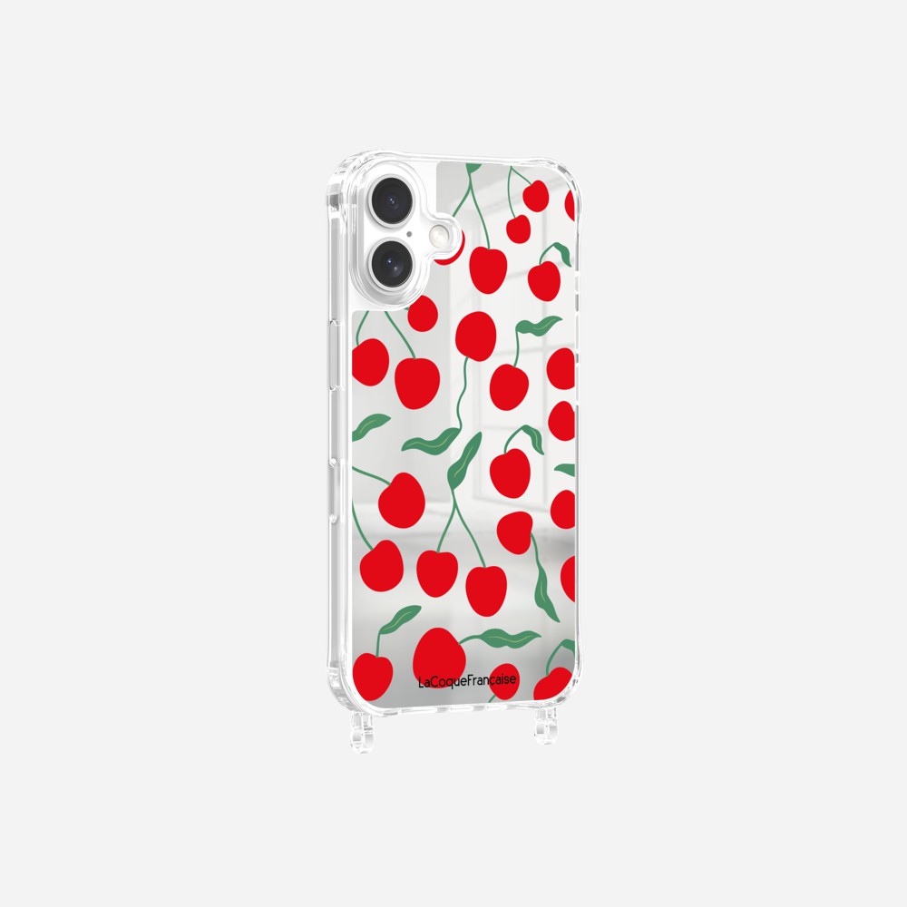 Coque Anneaux Miroir Imprimee Cherry Cherie - 8