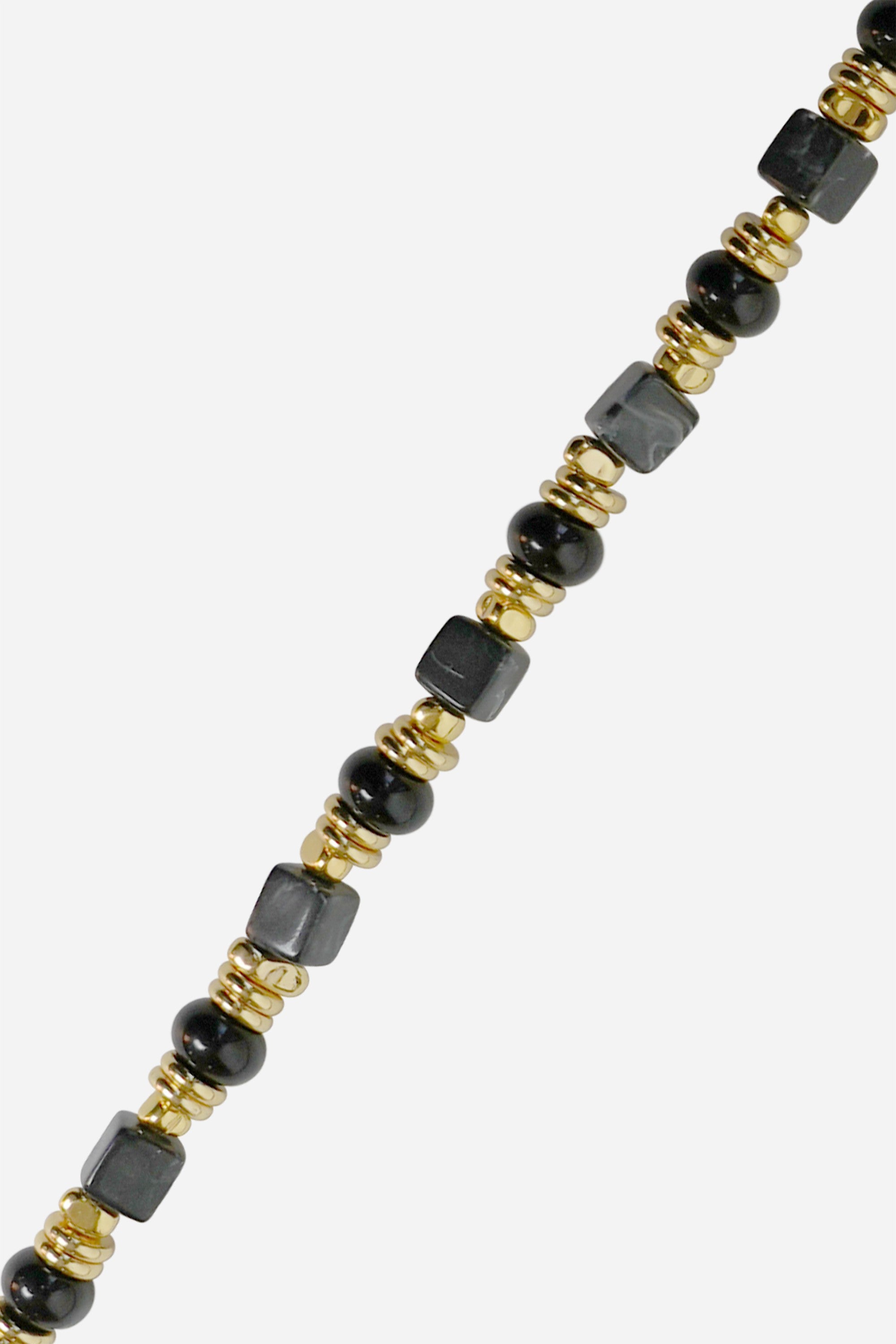 Chaine Longue Jeanne Noir 120 cm