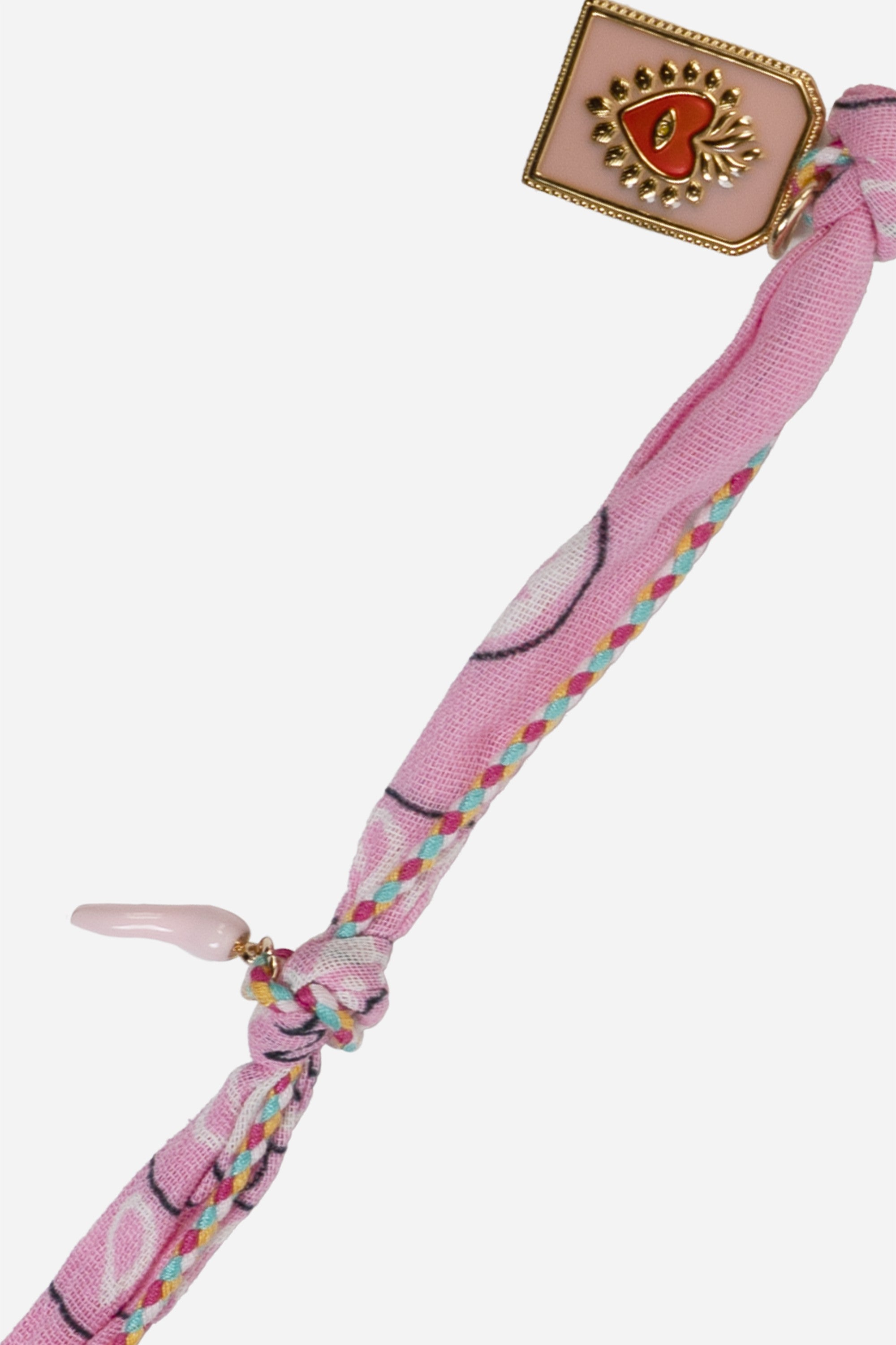 Chaine Longue Laia Rose 120 cm