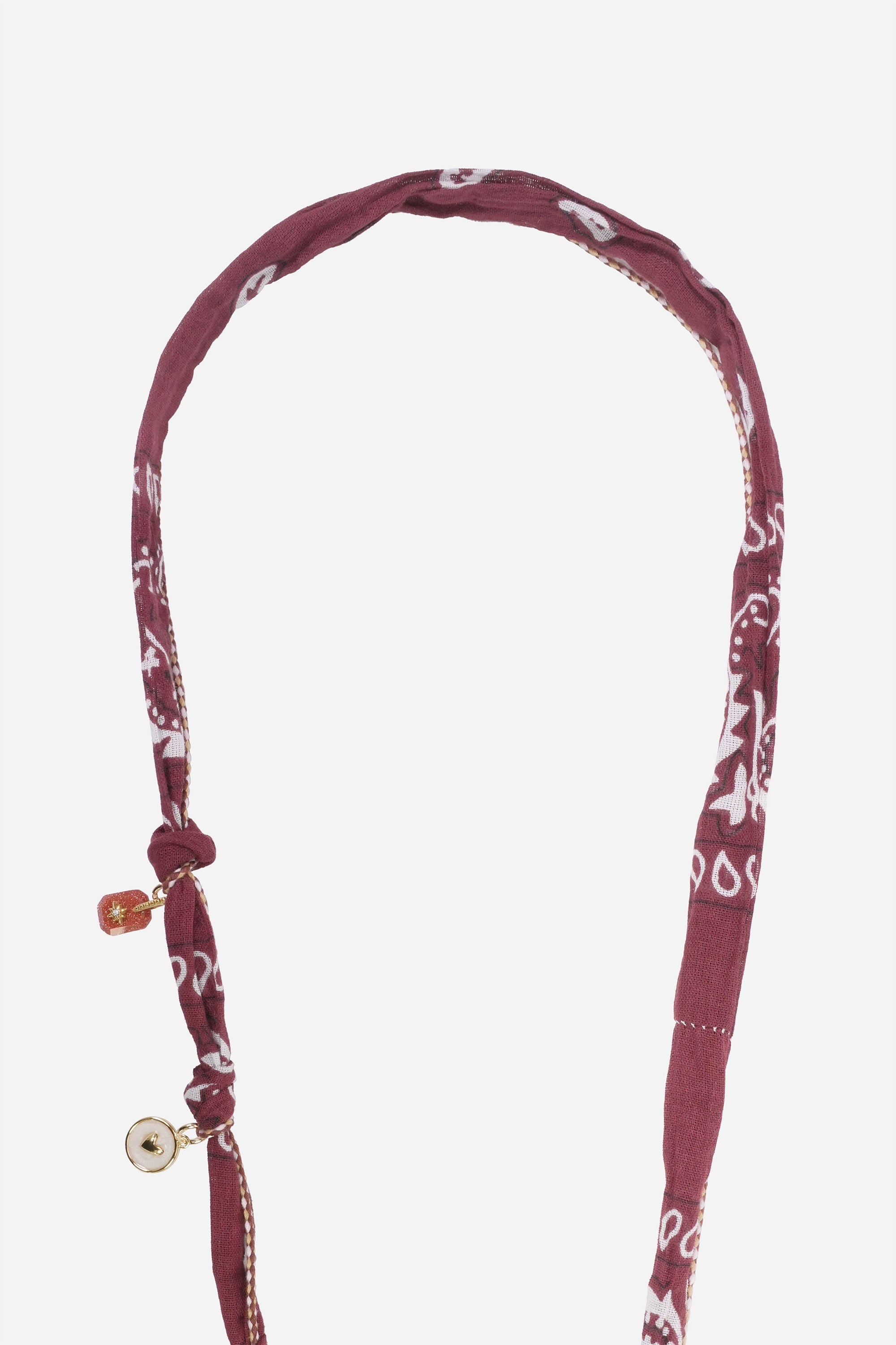 Chaine Longue Laia Brun 120 cm