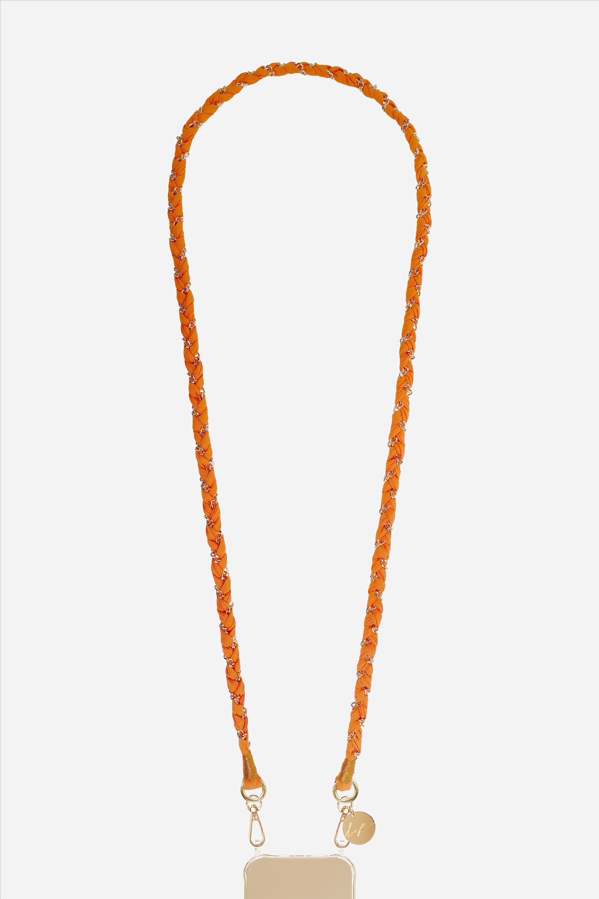 Chaine Longue Doha Orange 120 cm