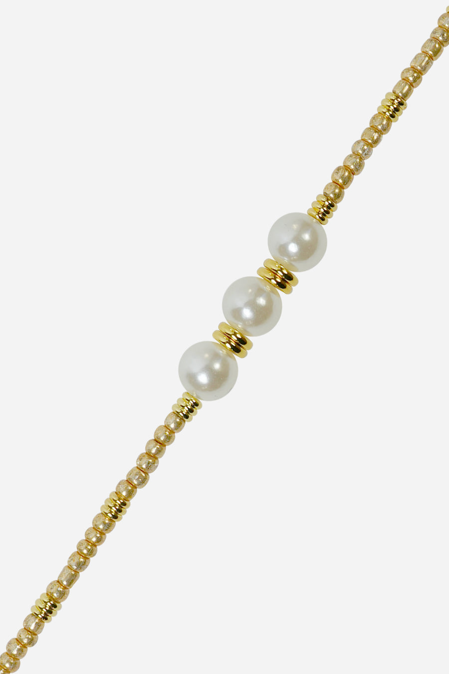 Chaine Longue Iris Dore 120 cm - 2
