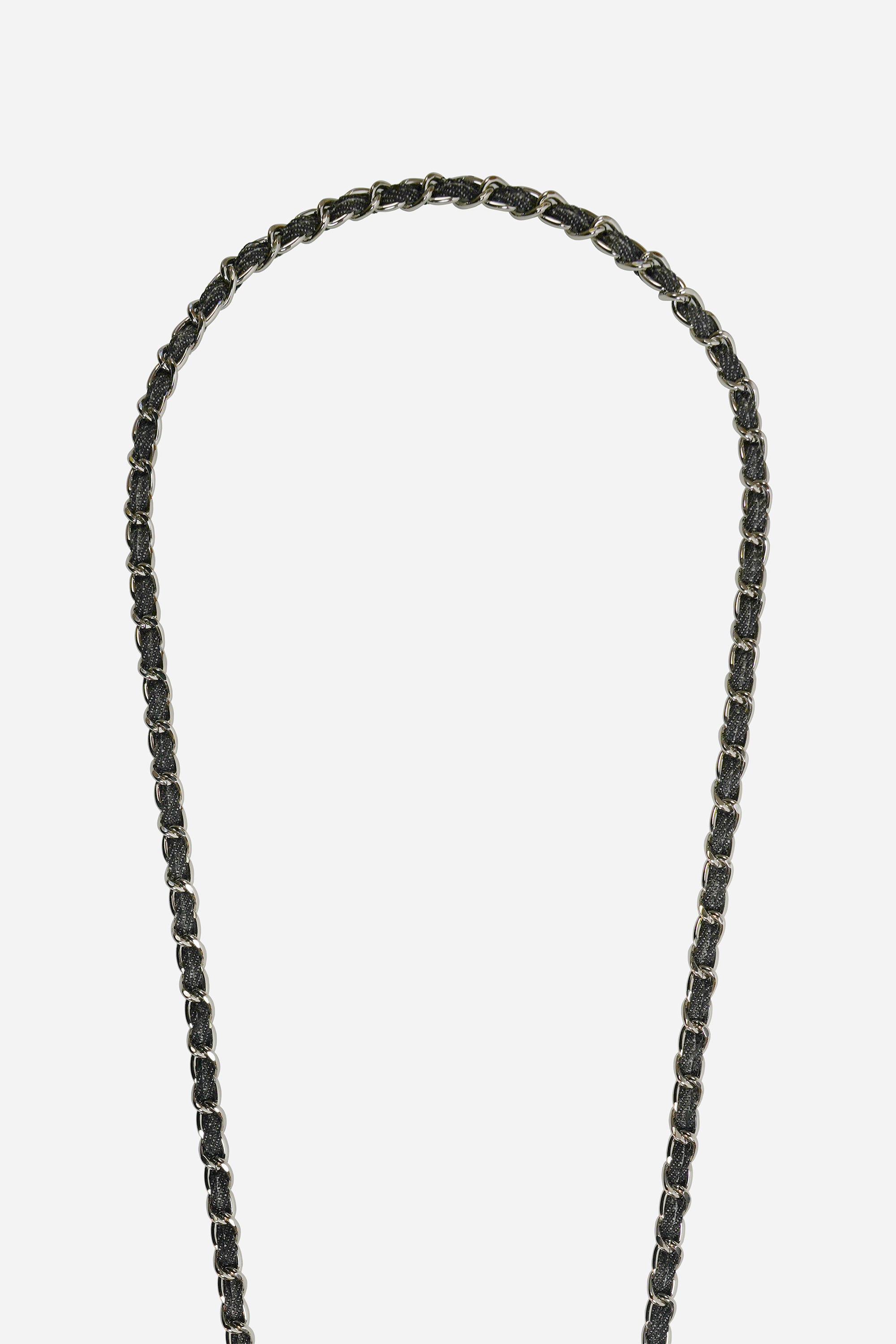 Chaine Longue Cali Noir 120 cm