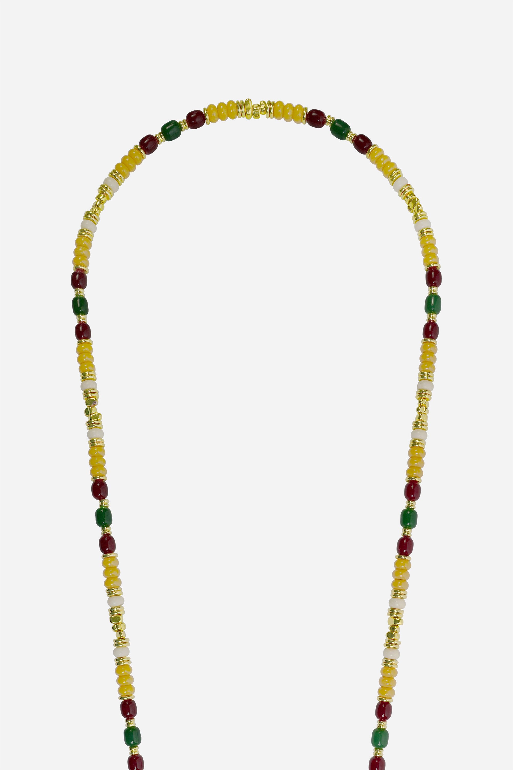 Chaine Longue Fiona Beige 120 cm