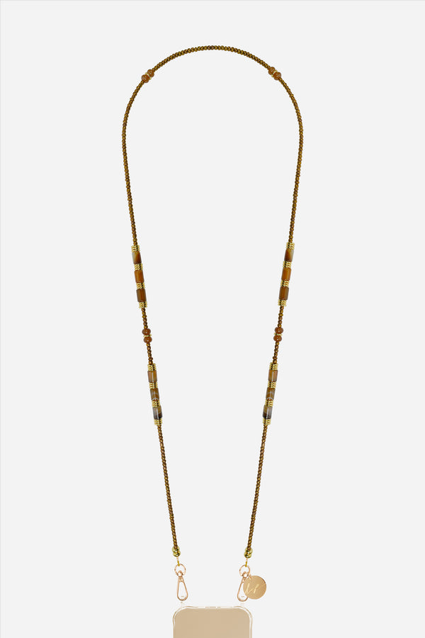 Chaine Longue Ornella Bronze 120 cm