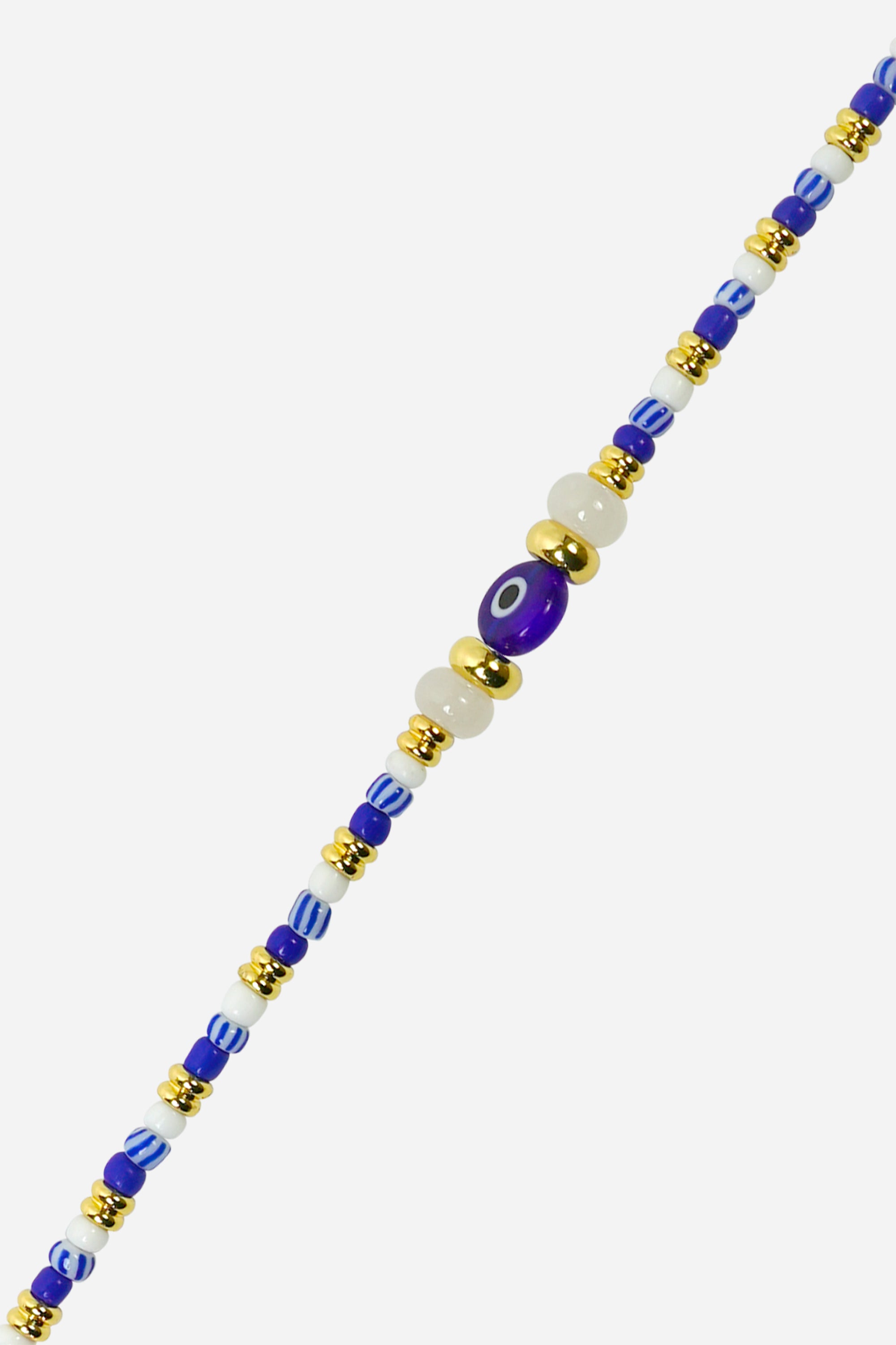 Chaine Longue Idra Bleu 120 cm
