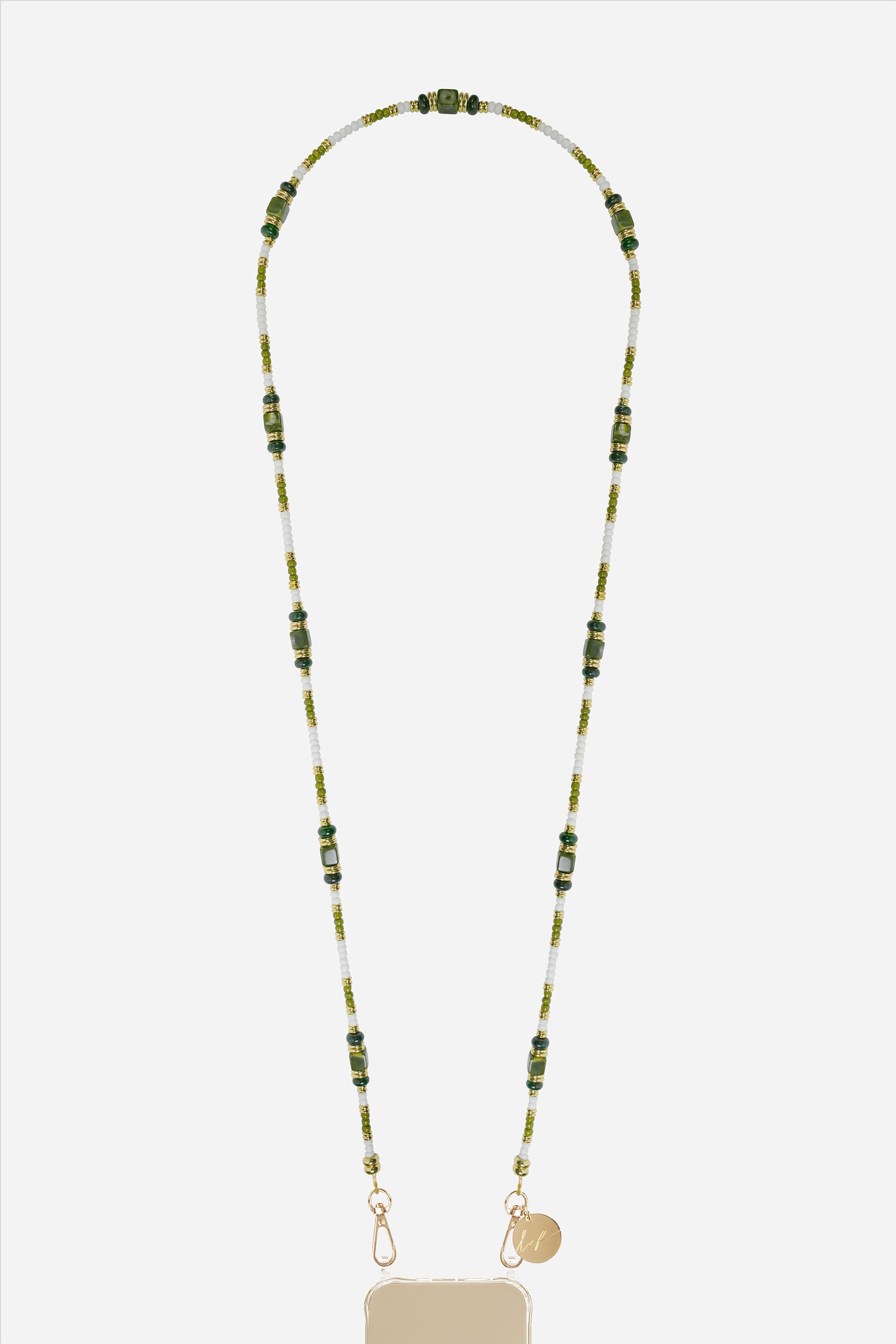 Chaine Longue Soline Kaki 120 cm