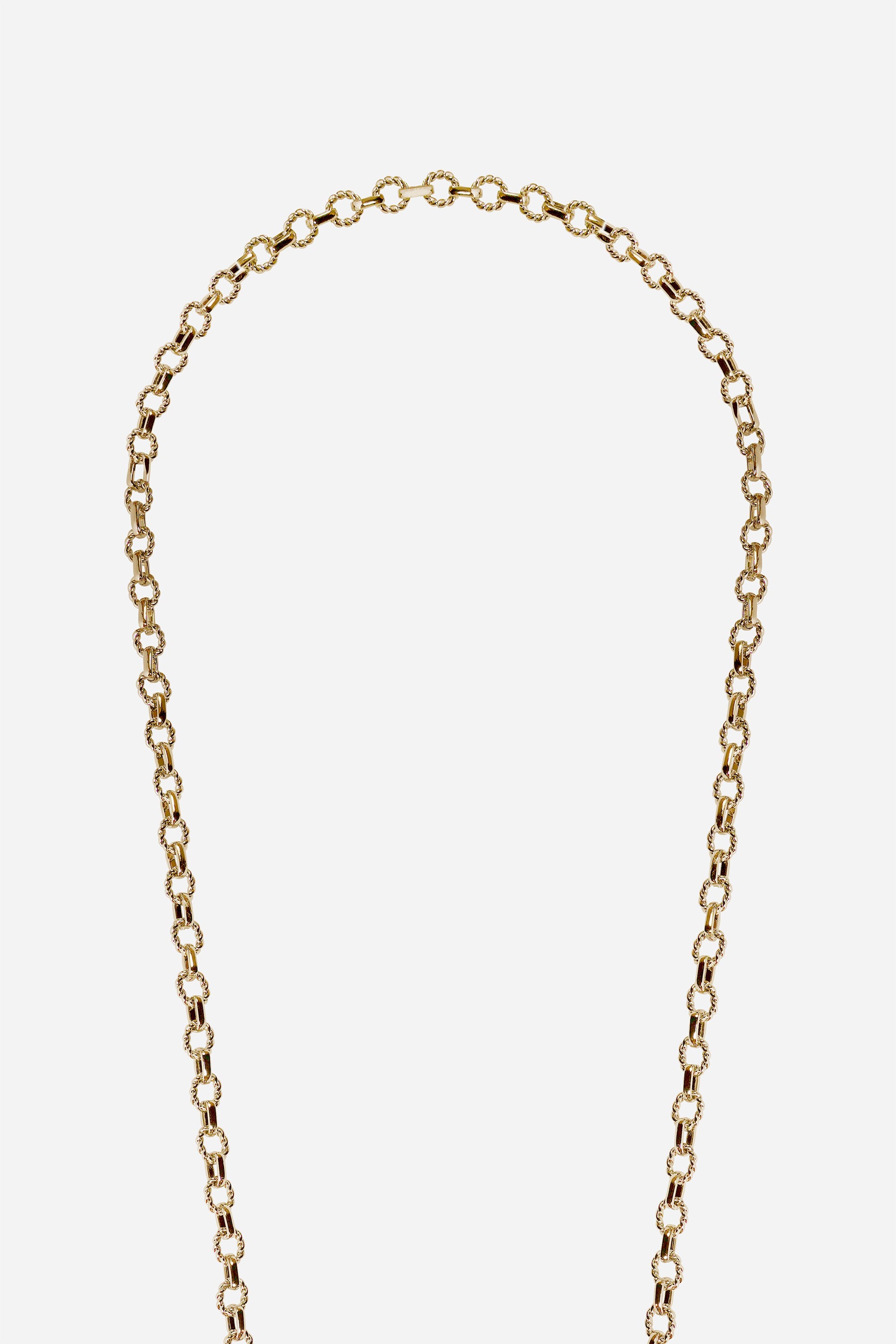 Chaine Longue Zita Dore 120 cm