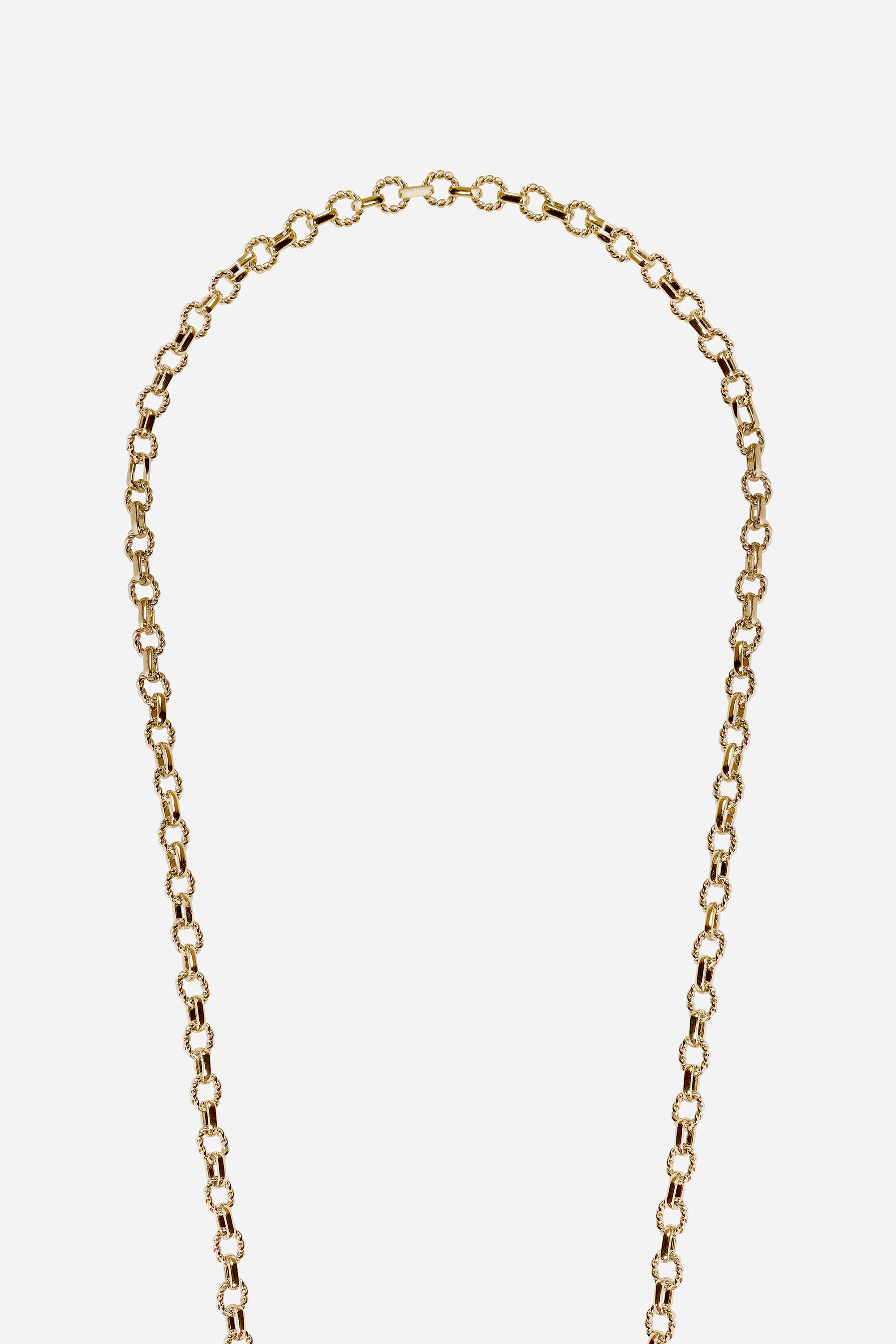 Chaine Longue Zita Dore 120 cm - 3