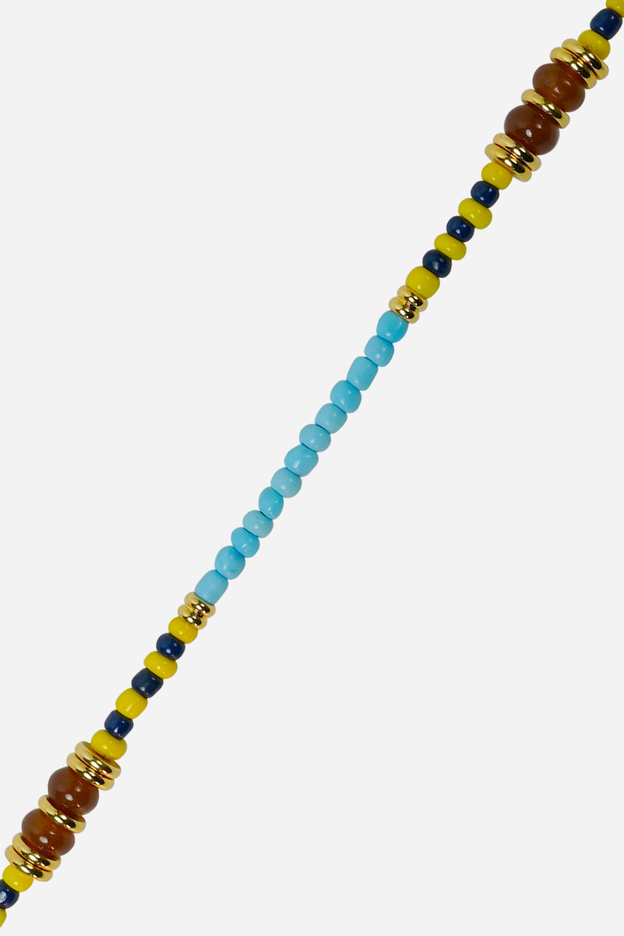 Chaine Longue Kessia Bleu 120 cm