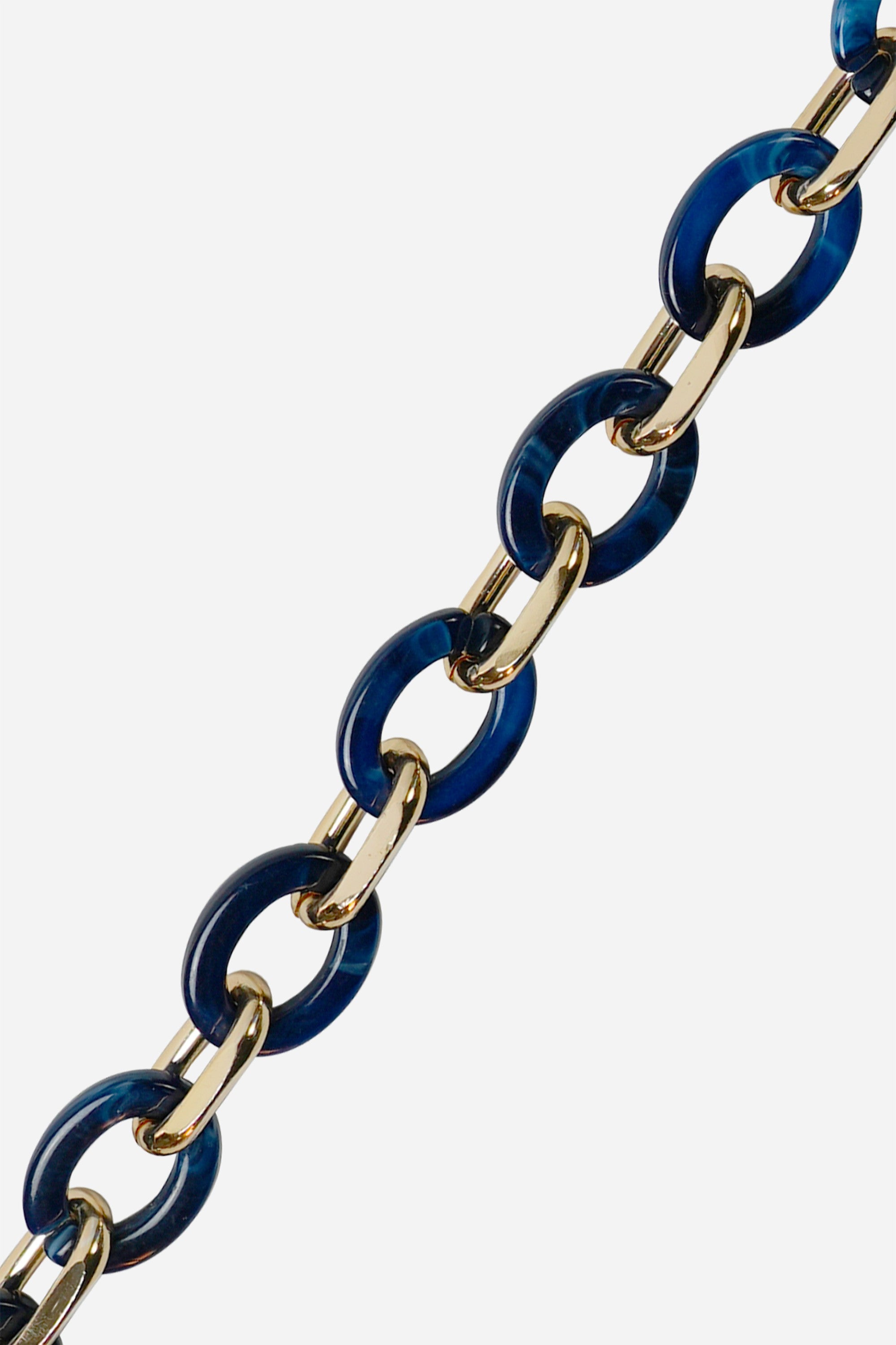 Chaine Longue Cassy Bleu 120 cm