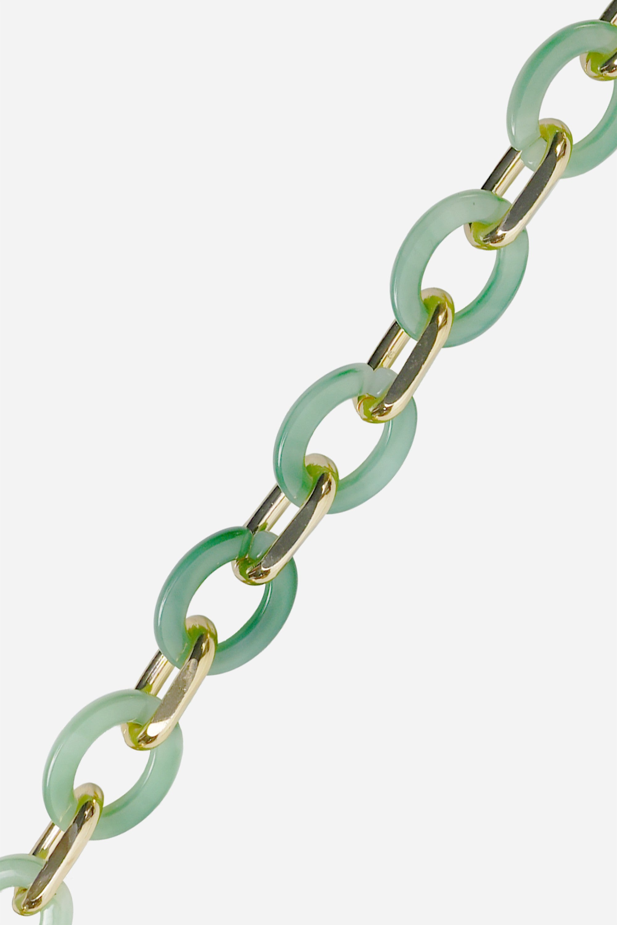 Chaine Longue Cassy Vert 120 cm