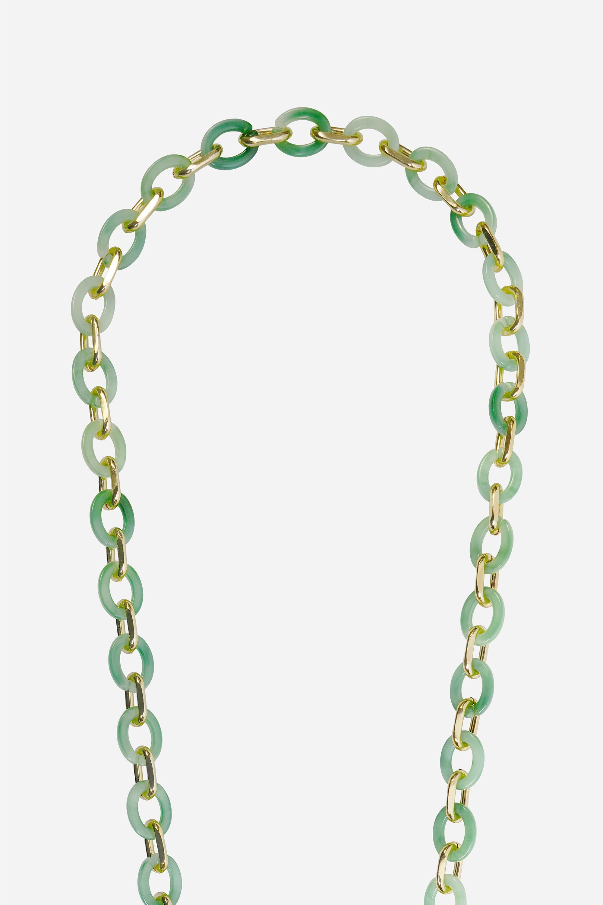 Chaine Longue Cassy Vert 120 cm