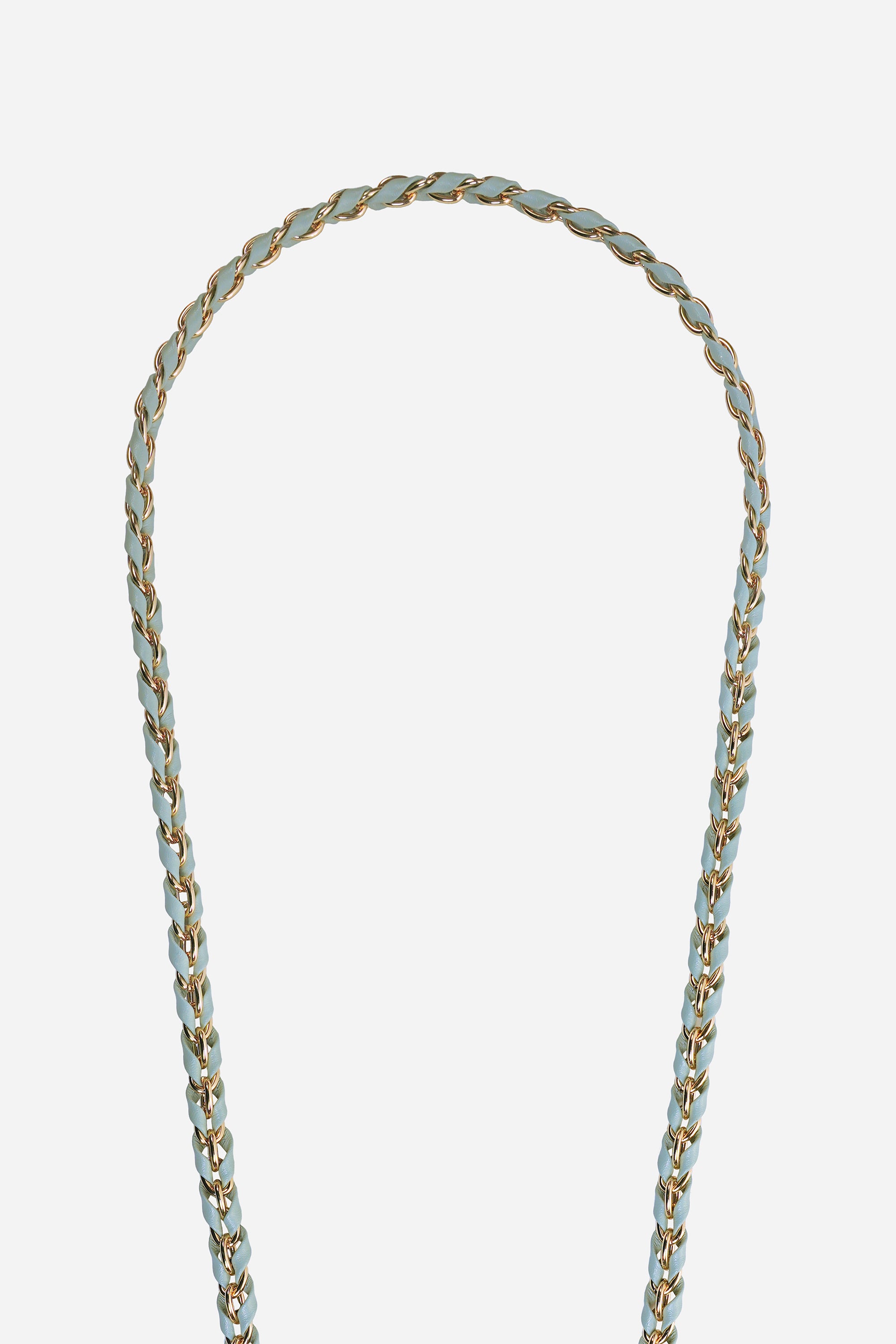 Chaine Longue Lou Bleu 120 cm