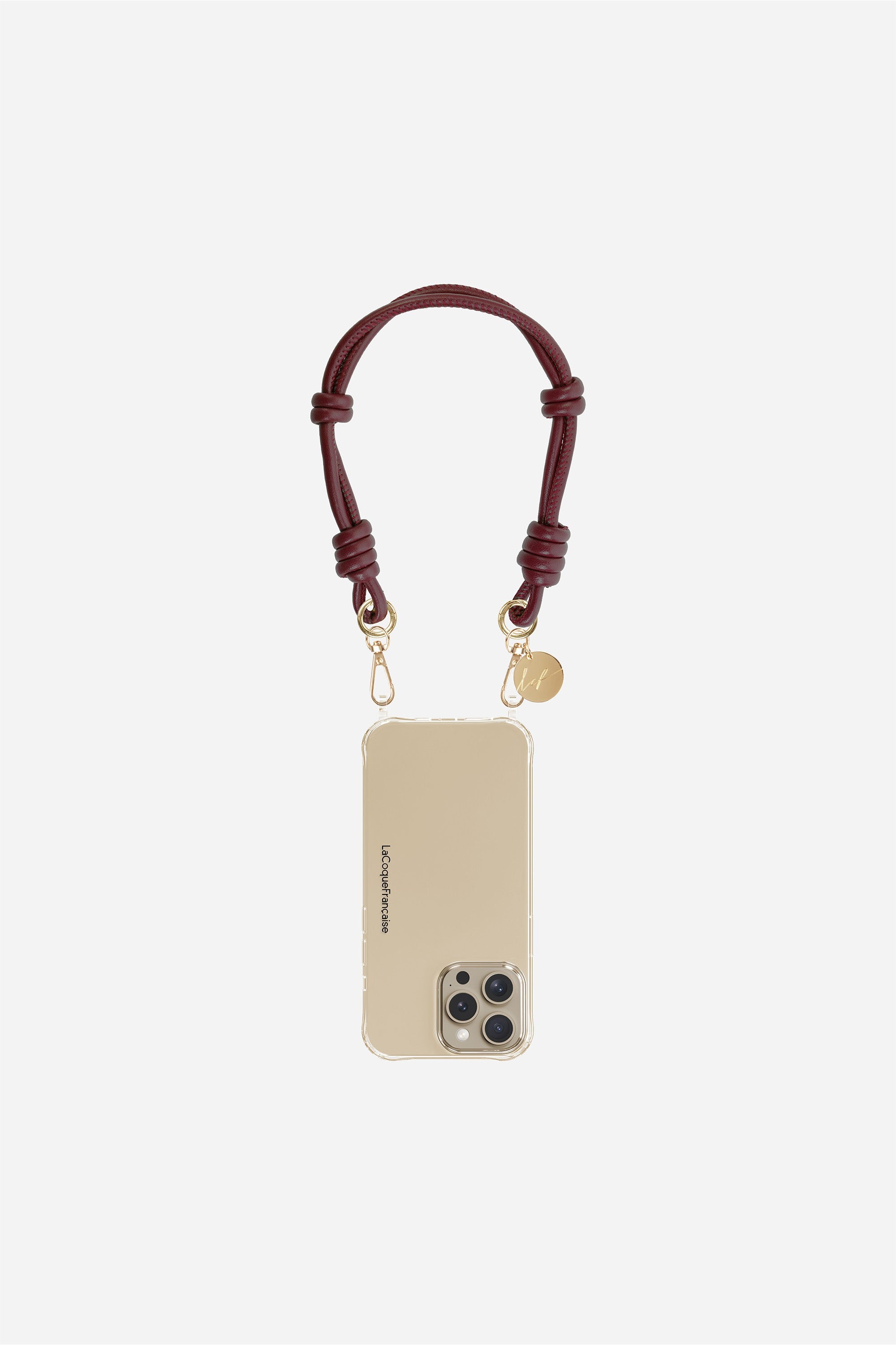 Chaine Courte Nolan Bordeaux 40 cm