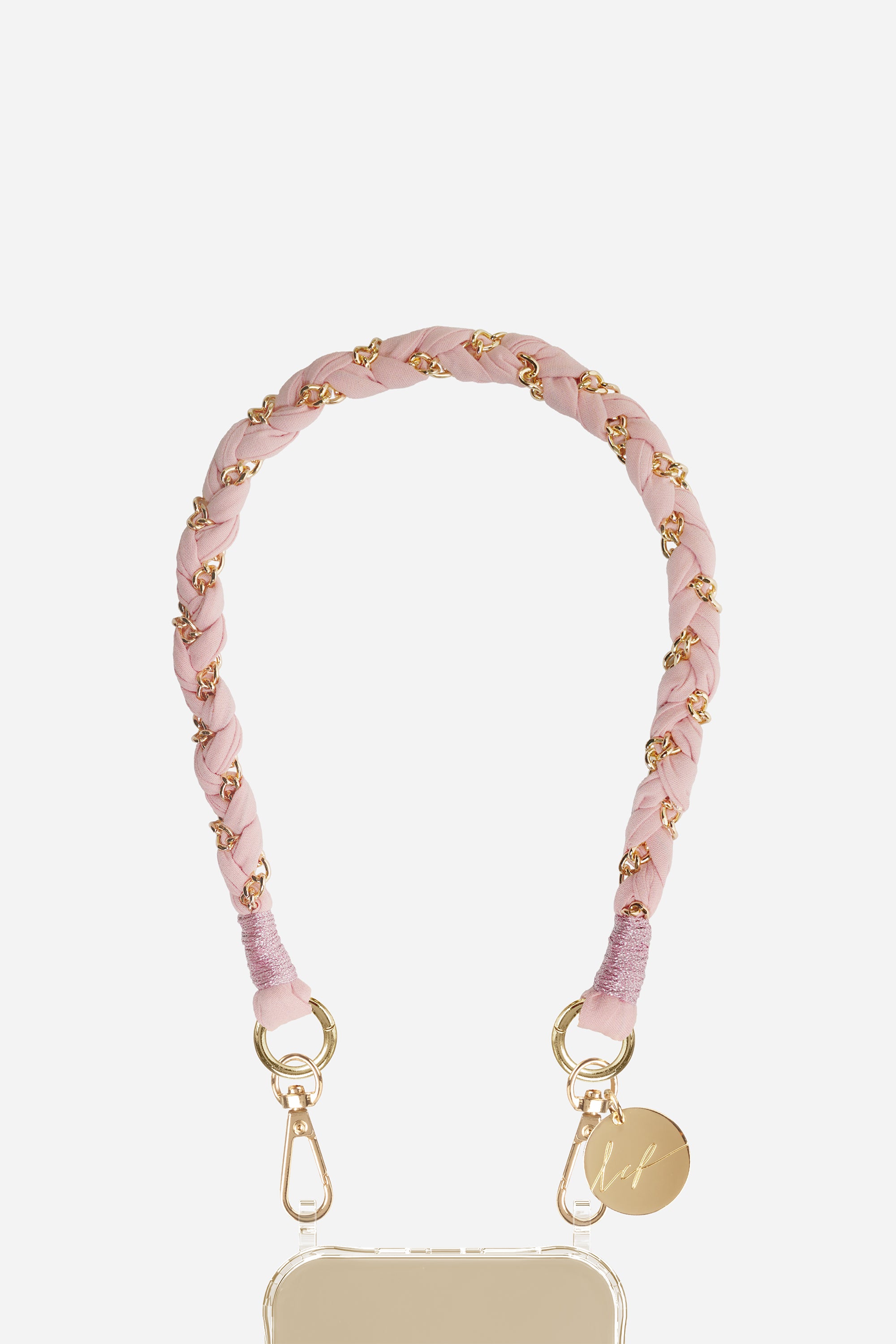 Chaine Courte Doha Nude 40 cm