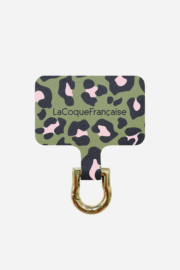 Adaptateur Personnalise Leopard Kaki Et Rose