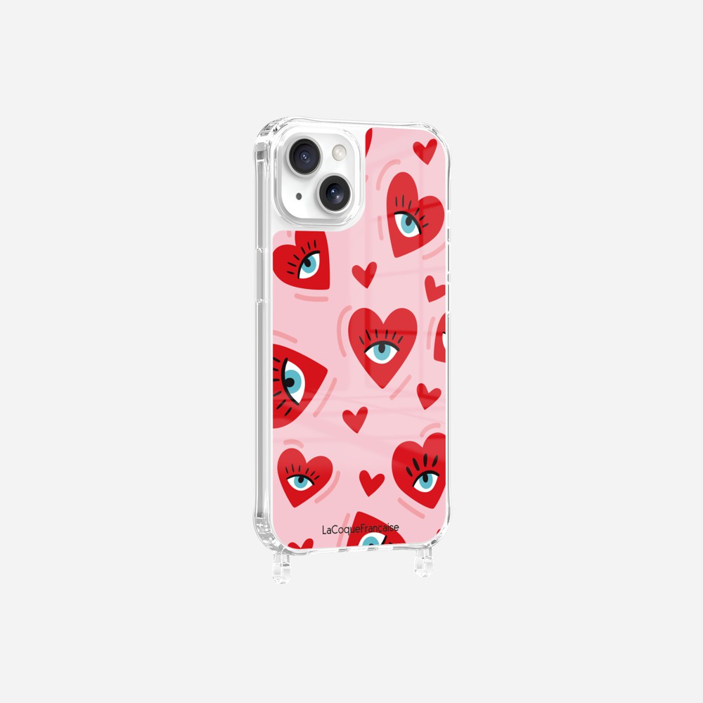 Coque Anneaux Imprimee Yeux D'amour - 20