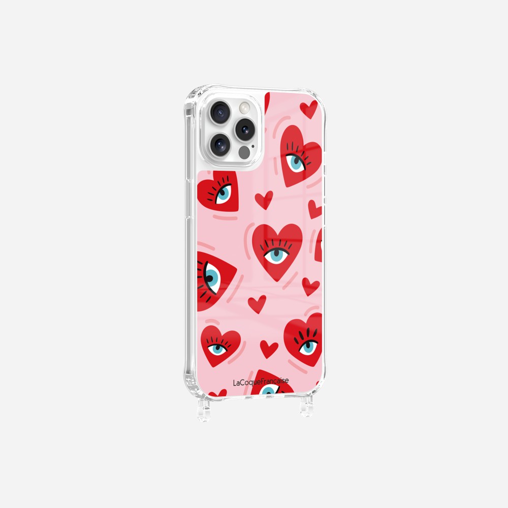 Coque Anneaux Imprimee Yeux D'amour - 21