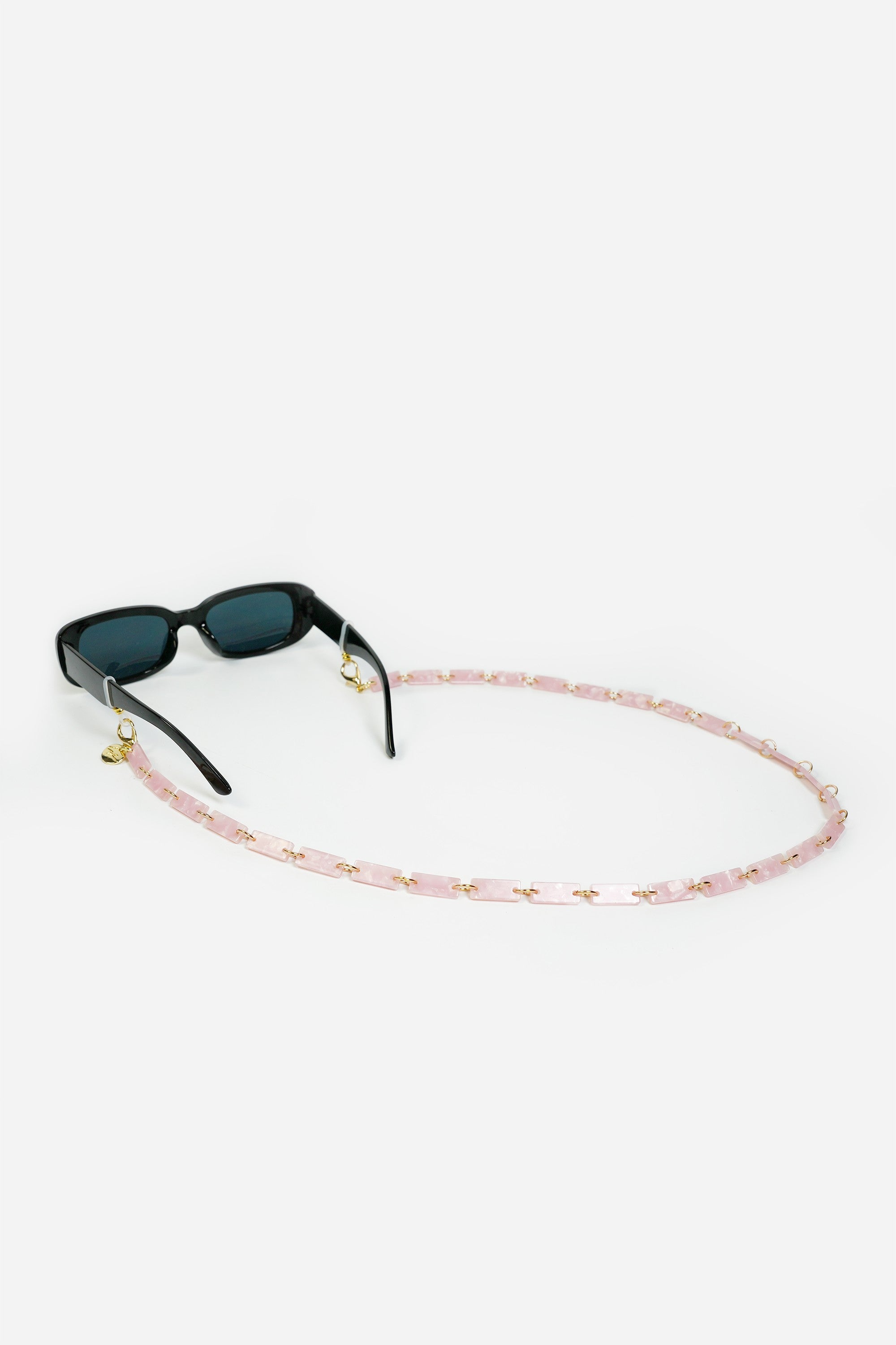Bijoux Chaine De Lunettes Nahara Rose 72 cm