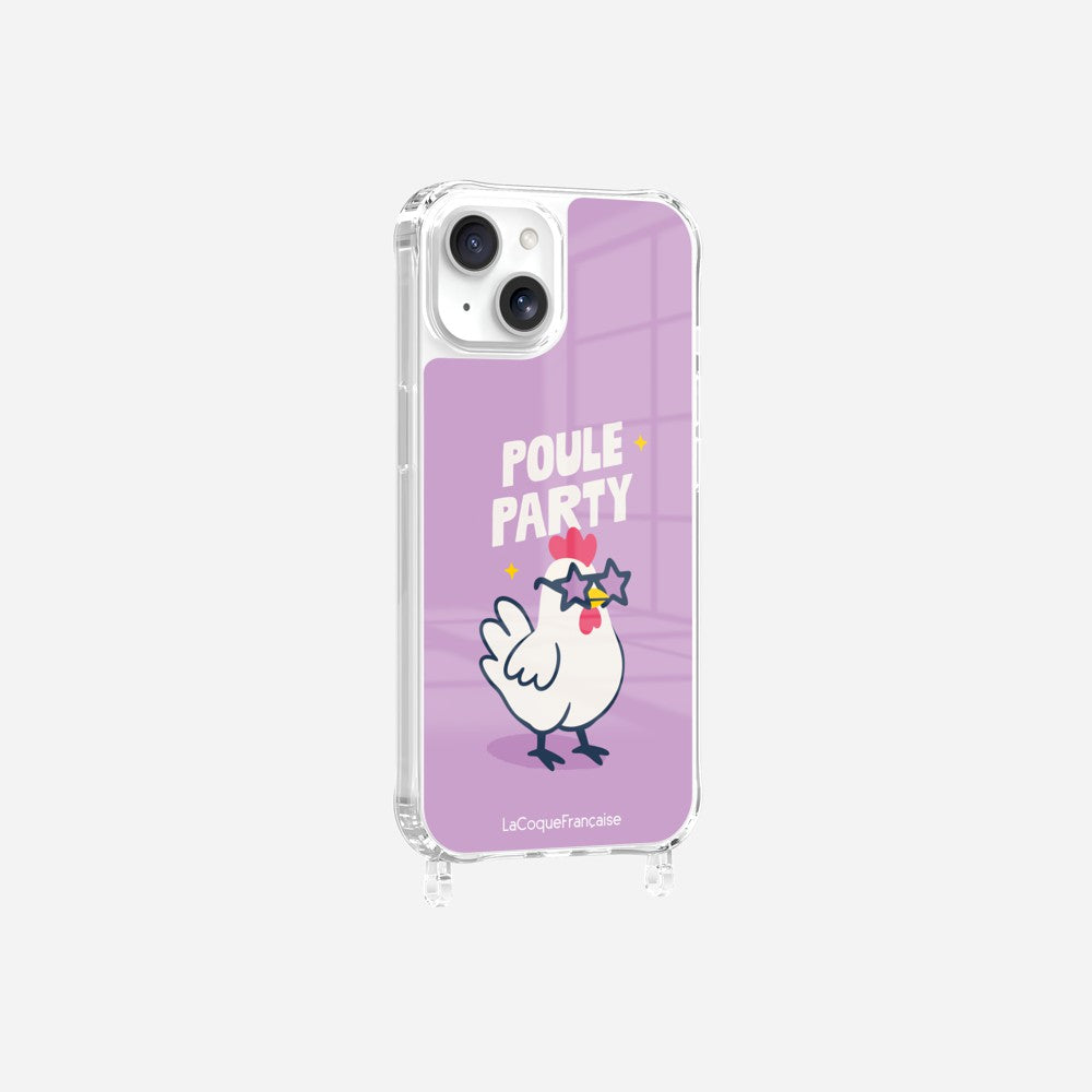 Coque Anneaux Imprimee Poule Party - 12