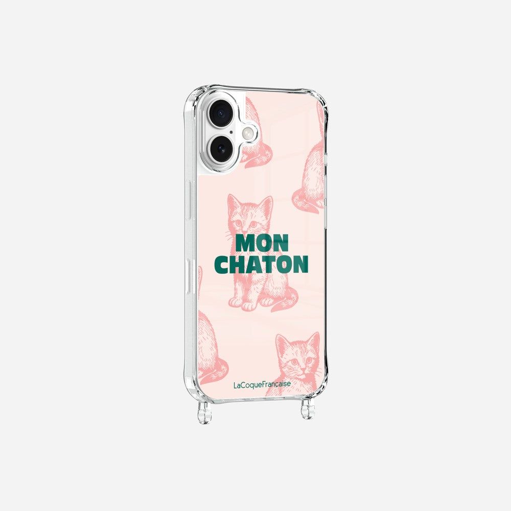Coque Anneaux Imprimee Mon Chaton