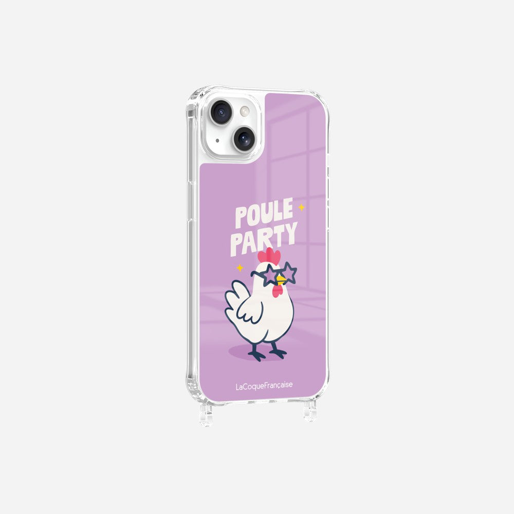 Coque Anneaux Imprimee Poule Party - 17