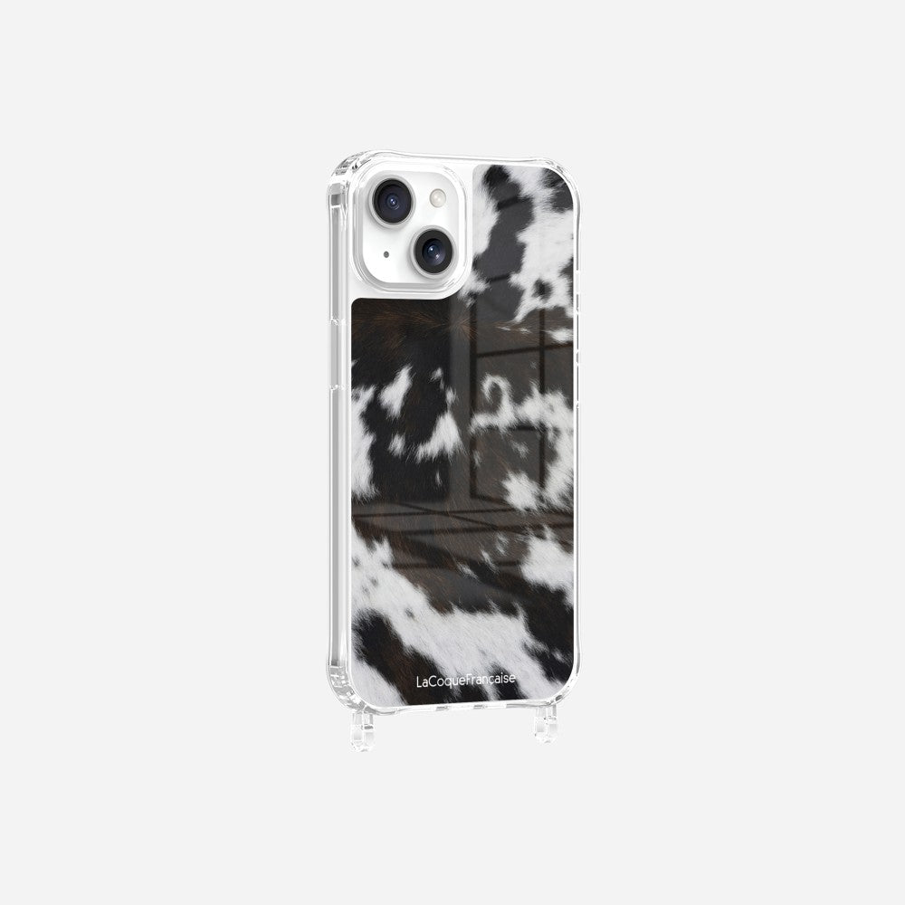 Coque Anneaux Imprimee Vache Bicolore - 16