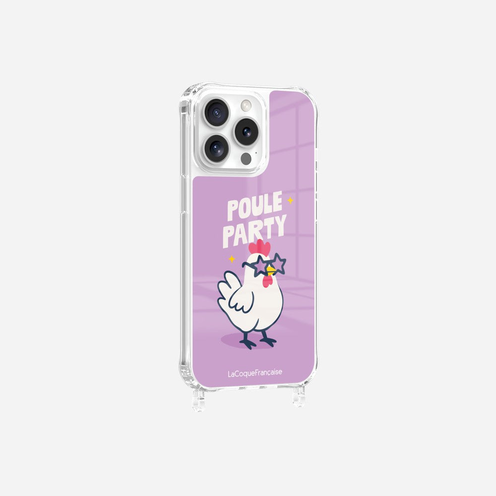 Coque Anneaux Imprimee Poule Party - 18