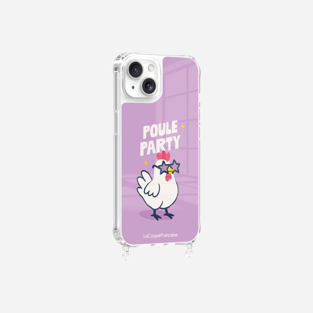 Coque Anneaux Imprimee Poule Party - 20