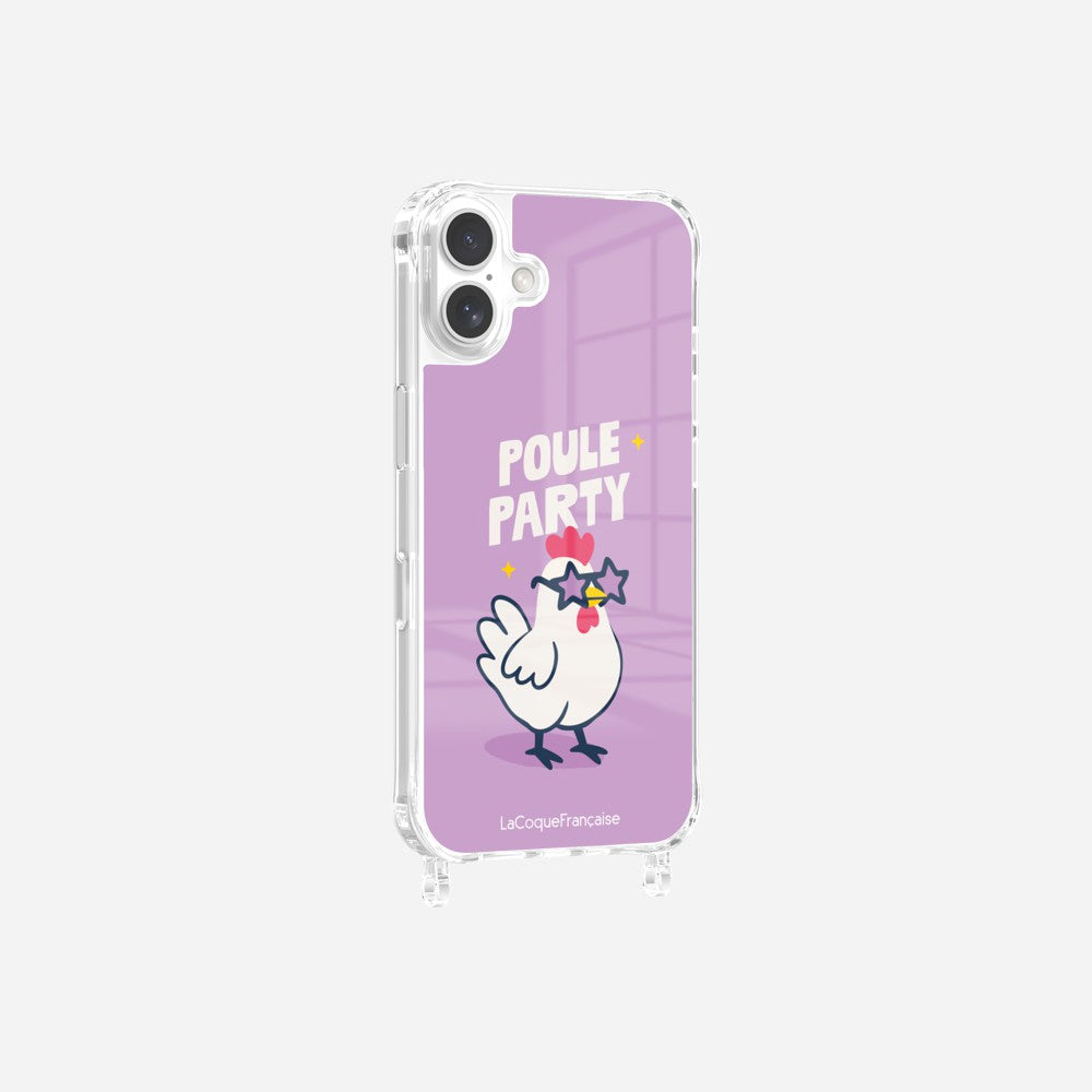 Coque Anneaux Imprimee Poule Party - 9