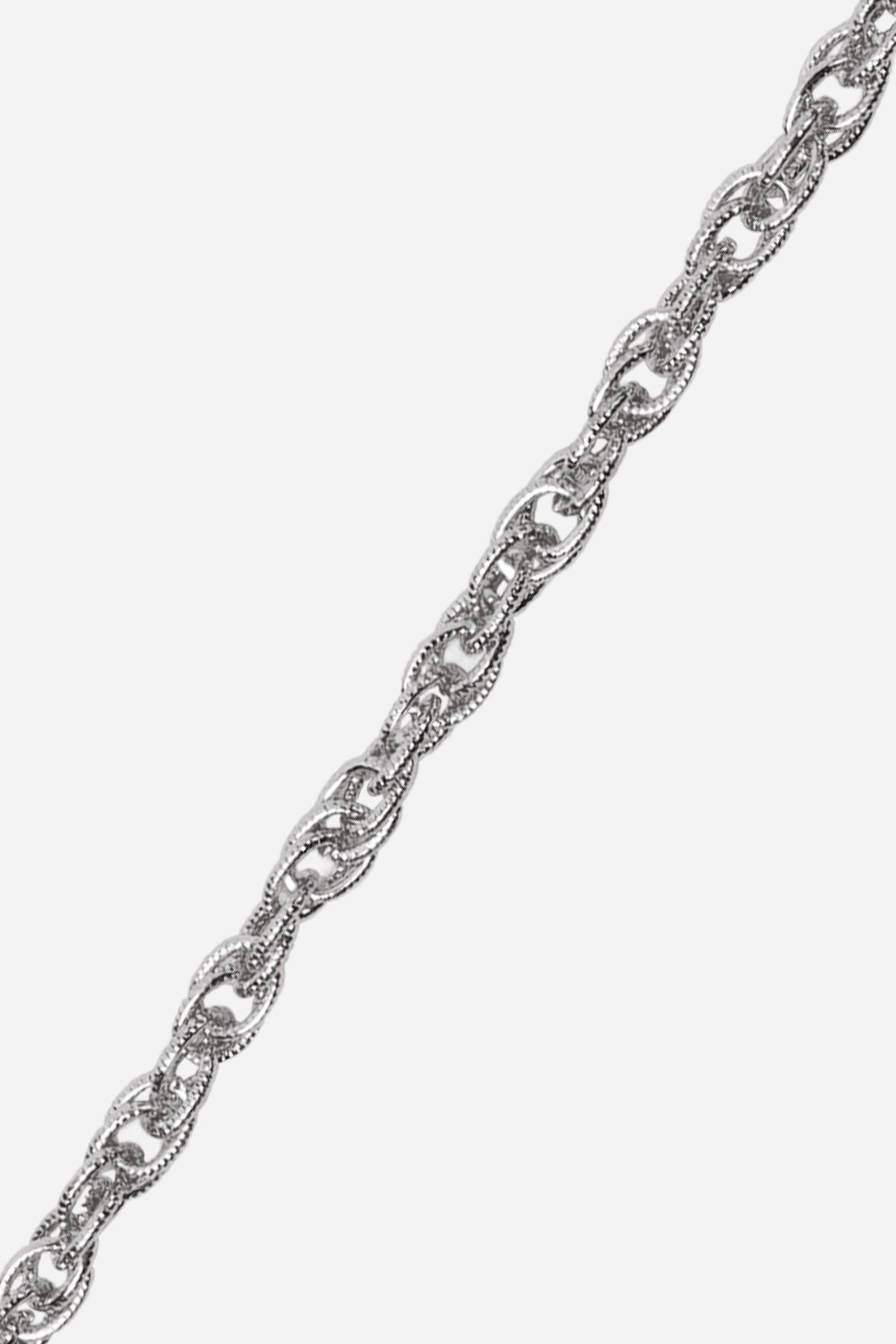 Chaine Longue Frankie Argent 120 cm