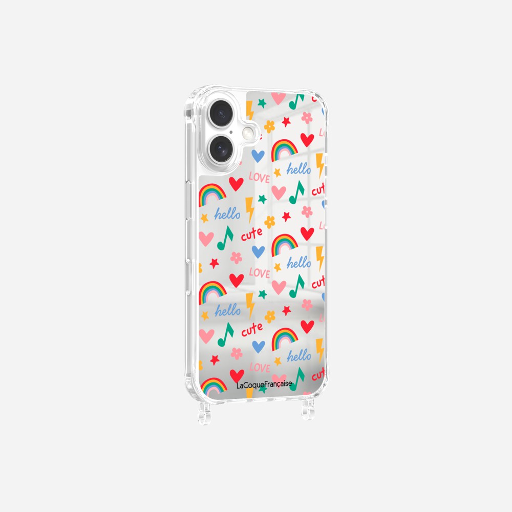 Kids Printed Mirror Rings Case