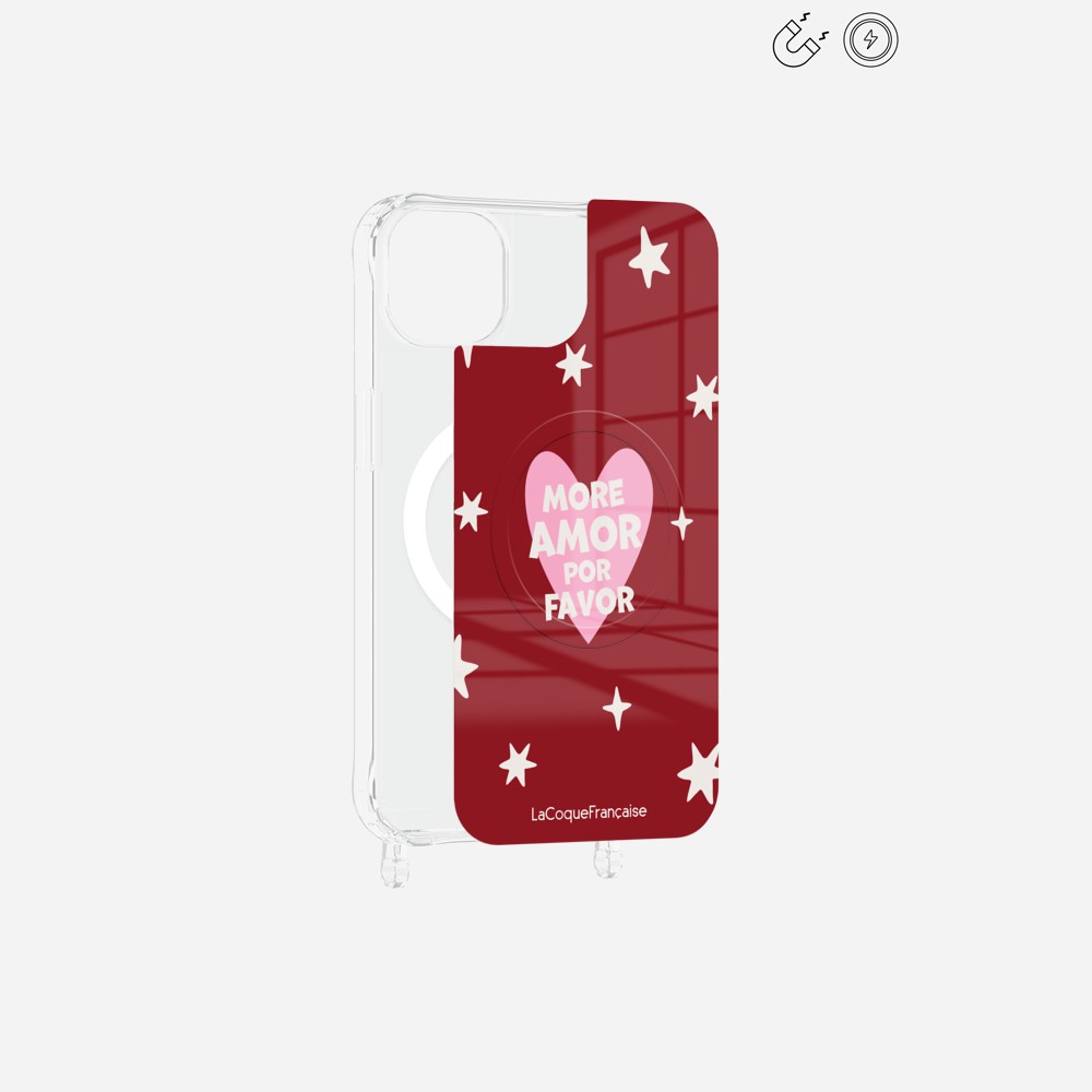 Plaque Magnetique Imprimee More Amor Coeur - 17