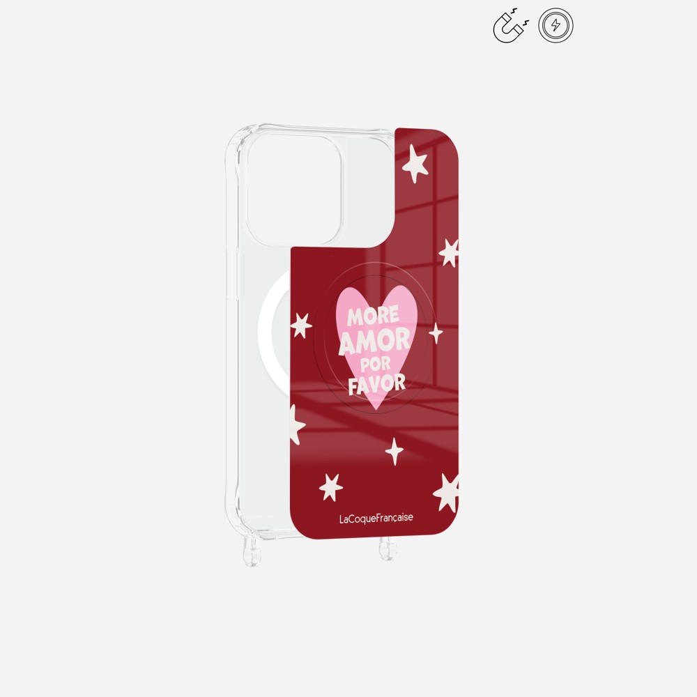 Plaque Magnetique Imprimee More Amor Coeur - 18