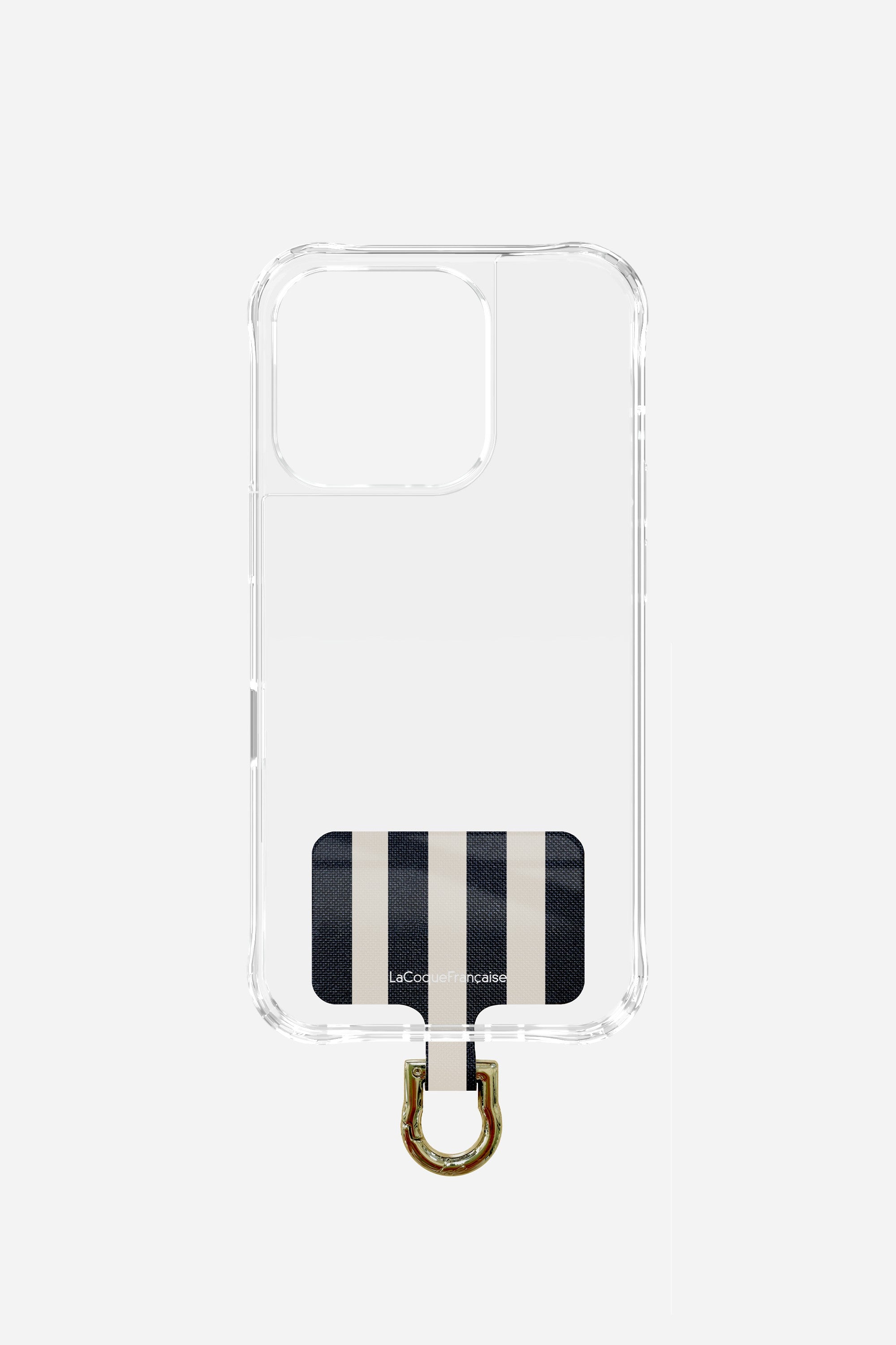 Adaptateur Personnalise Rayure Noir Beige