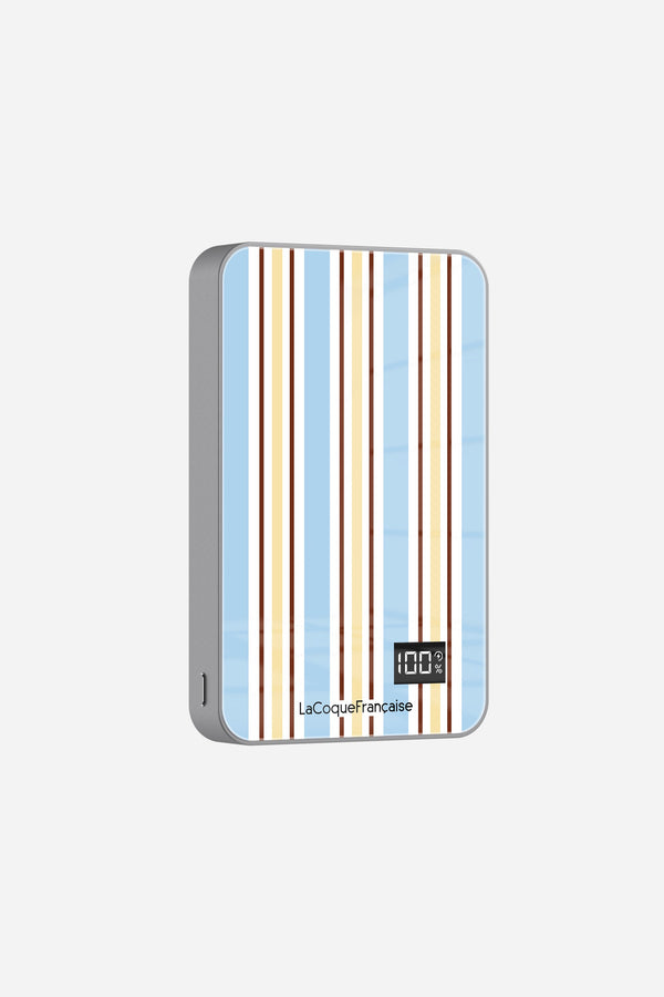 Batterie Magsafe Rayure Bleue Bleu 10 000 Mah