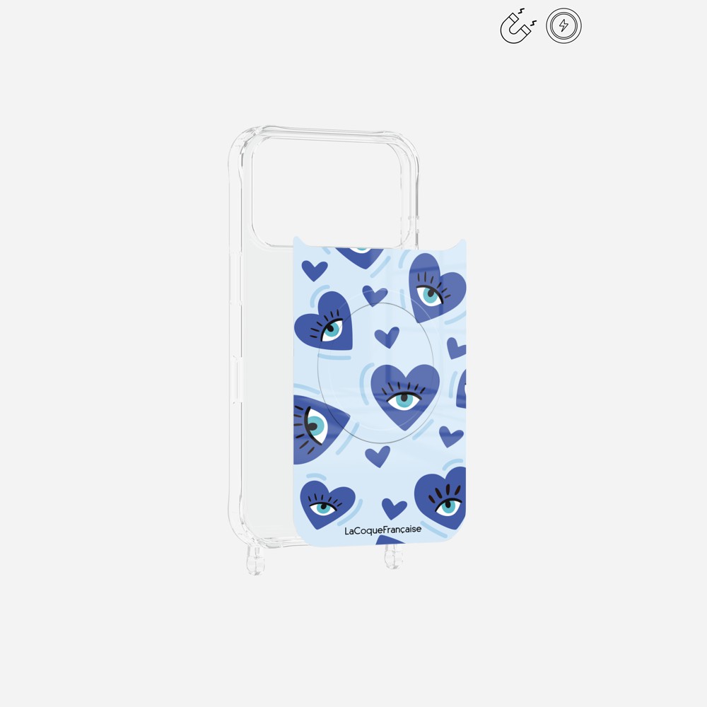 Plaque Magnetique Imprimee Yeux D'amour Bleu