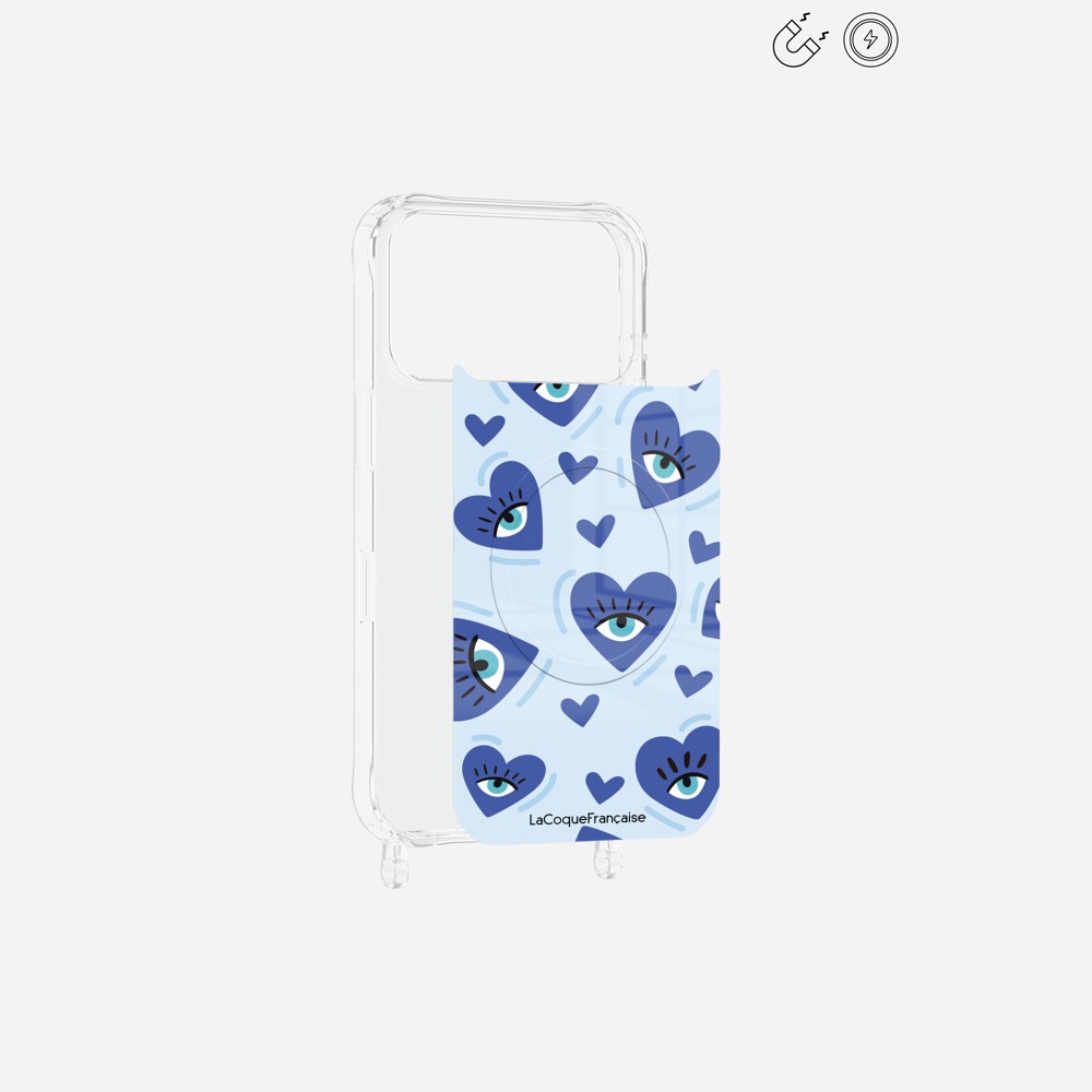 Plaque Magnetique Imprimee Yeux D'amour Bleu