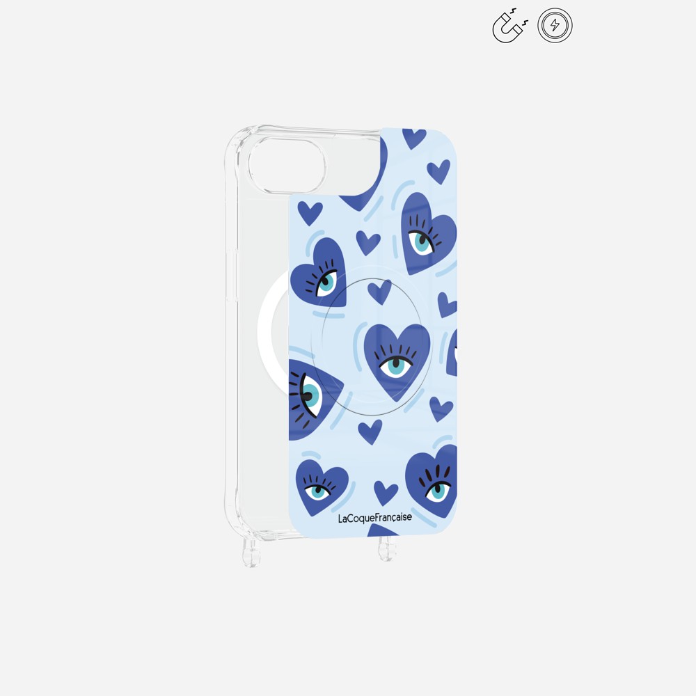 Printed Magnetic Plate Blue Love Eyes
