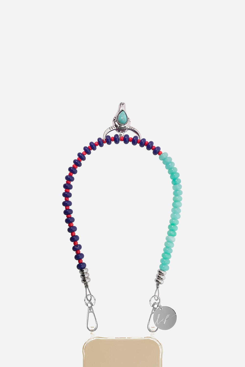 Chaine Courte Mariana Bleu 40 cm