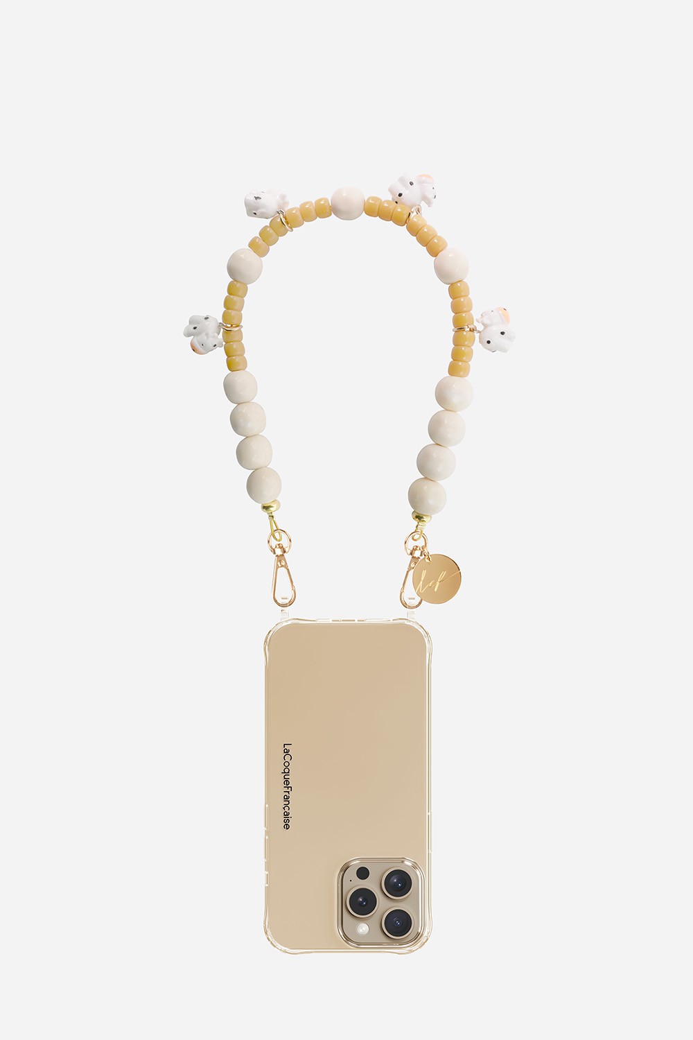 Chaine Courte Milka Beige 40 cm